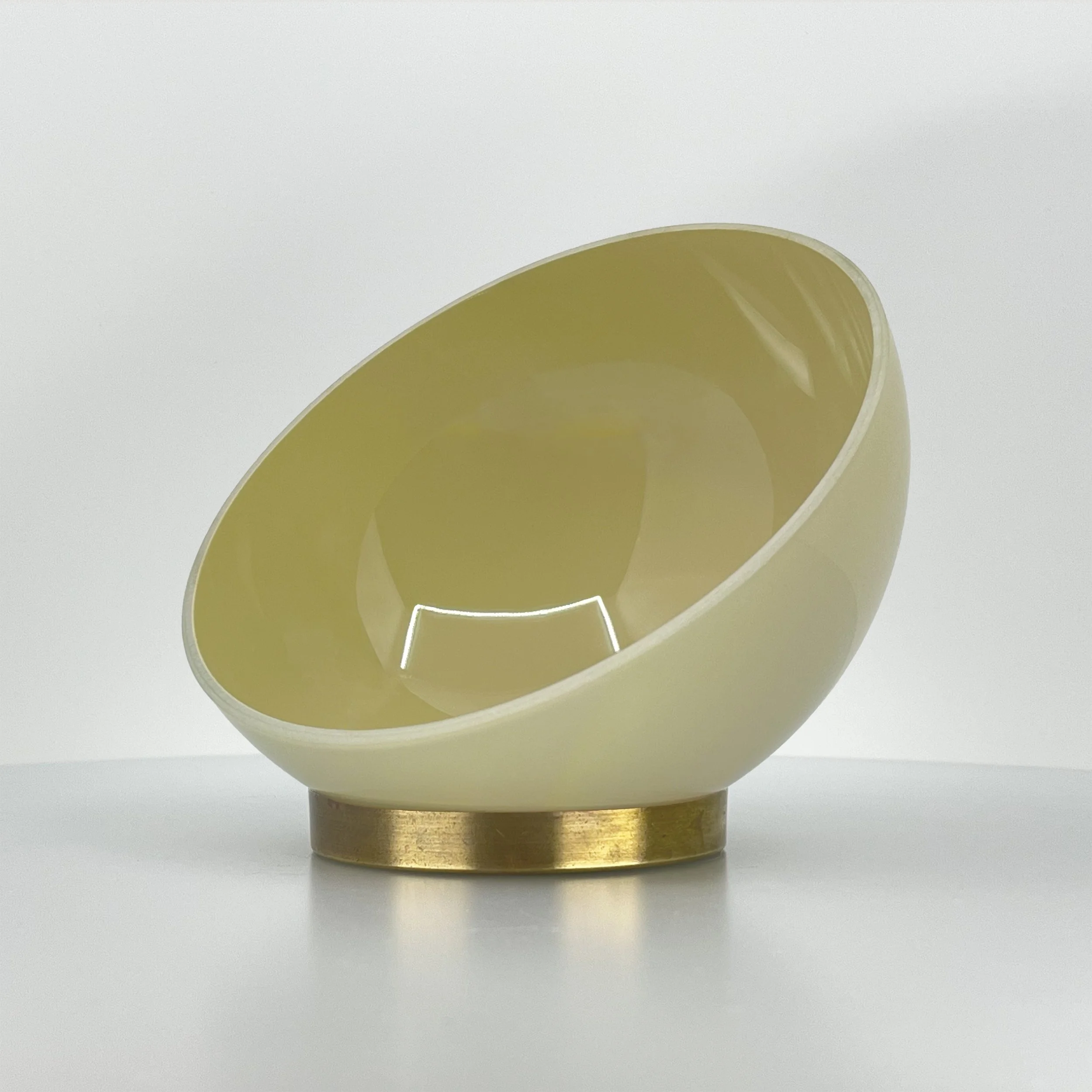 Iris Orange glass colorway sample by Neptune Glassworks.