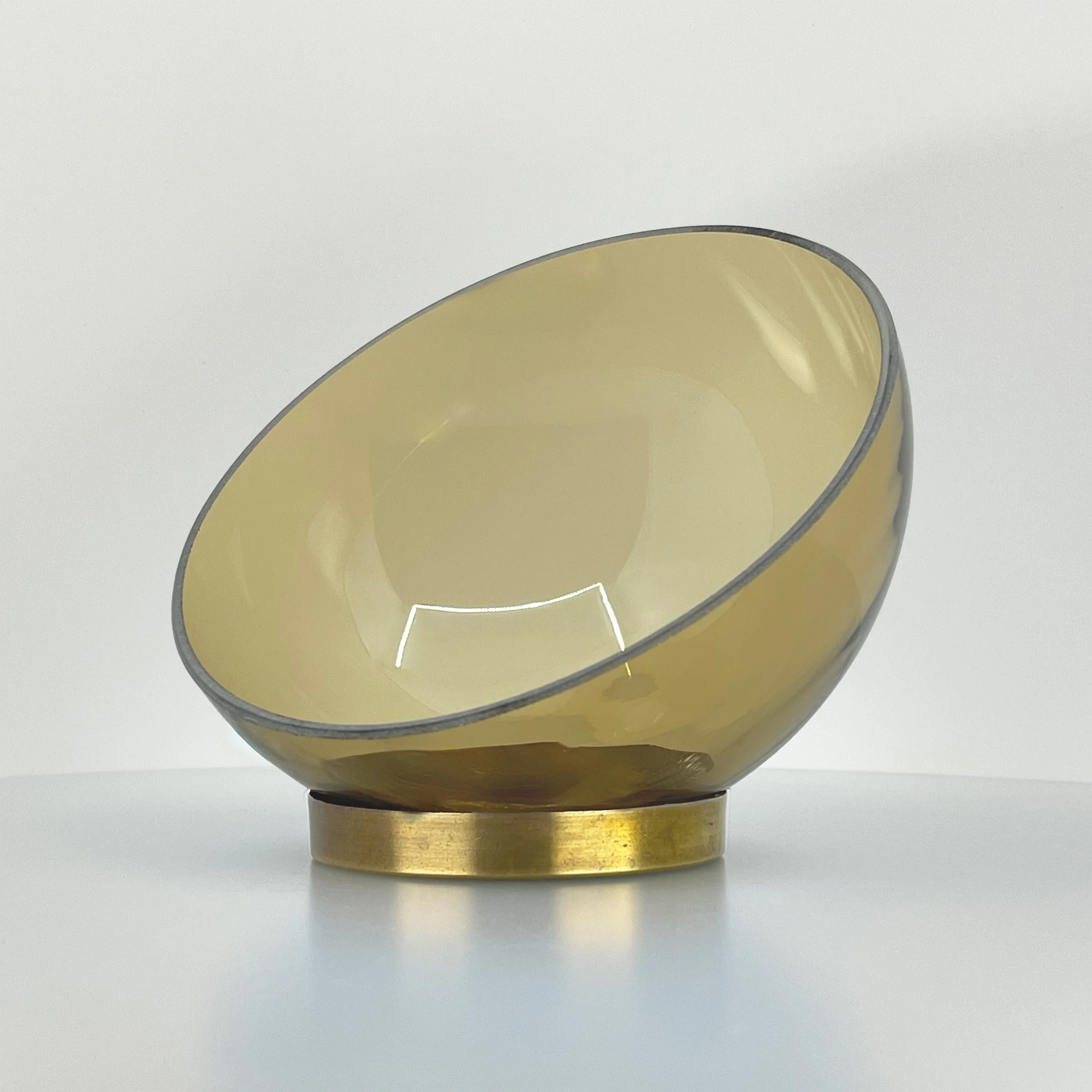 Golden Spruce glass colorway sample by Neptune Glassworks.