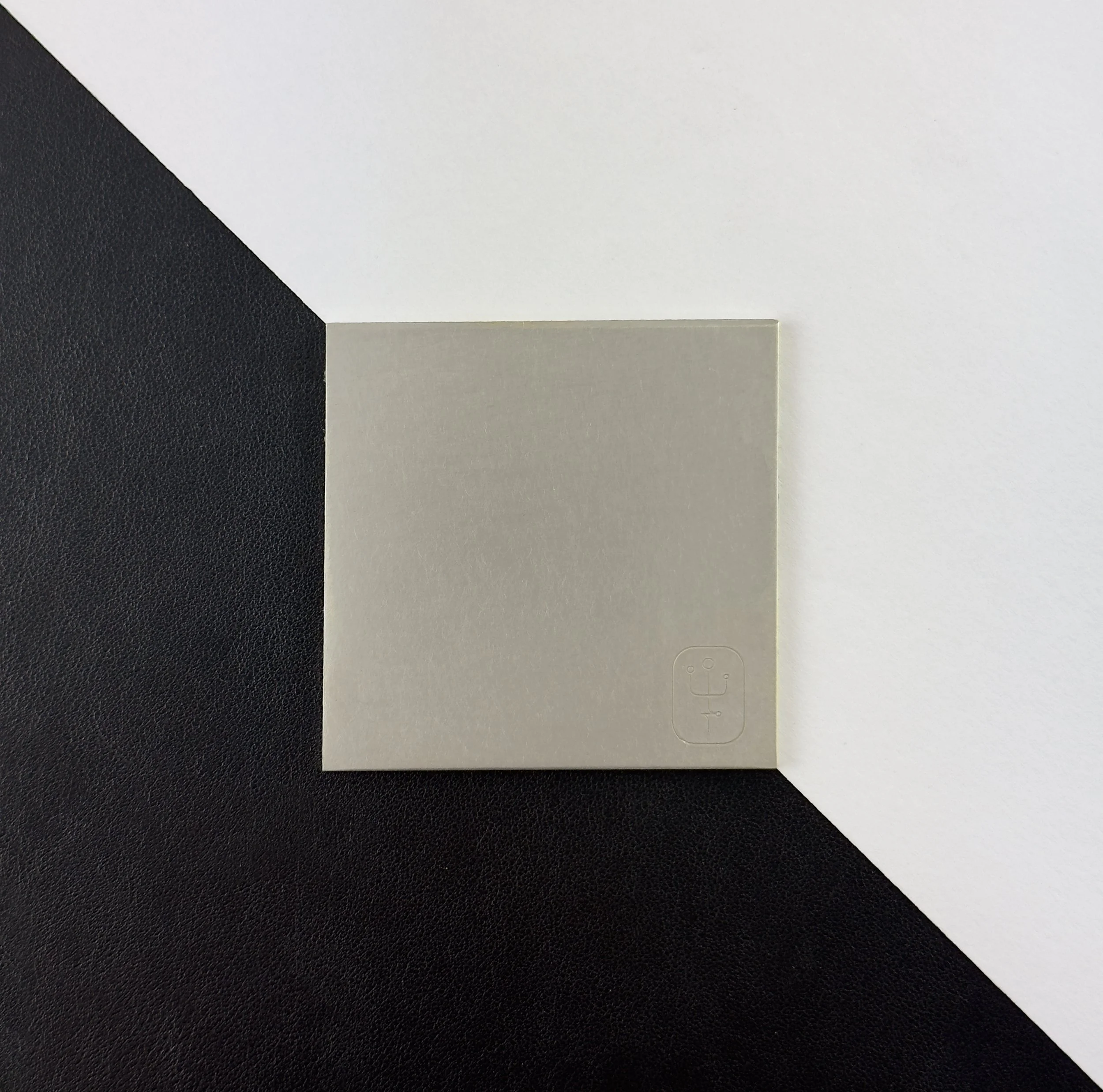 Pewter metal sample by Neptune Glassworks.