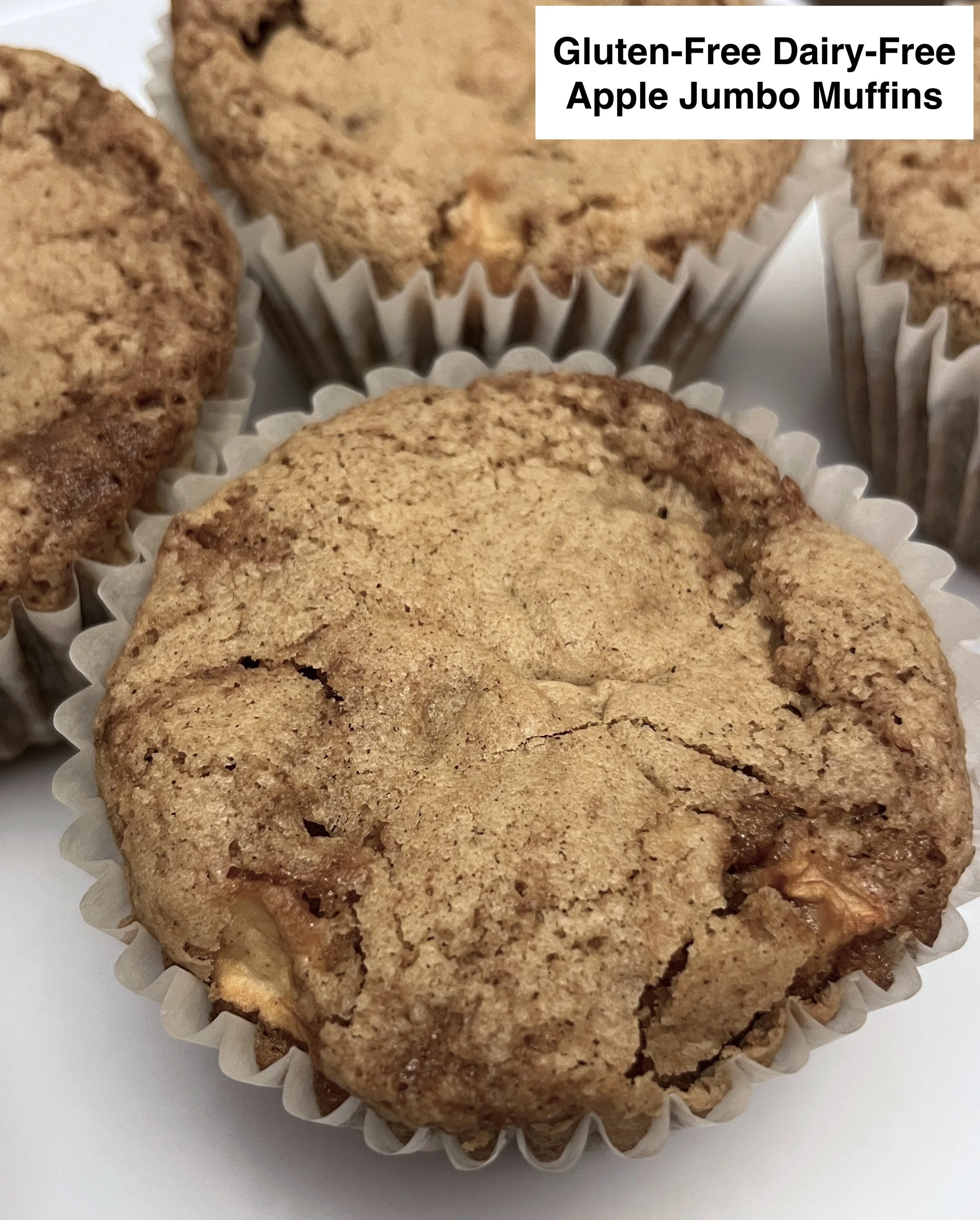 Apple Jumbo Muffins (Dietary Options Available)