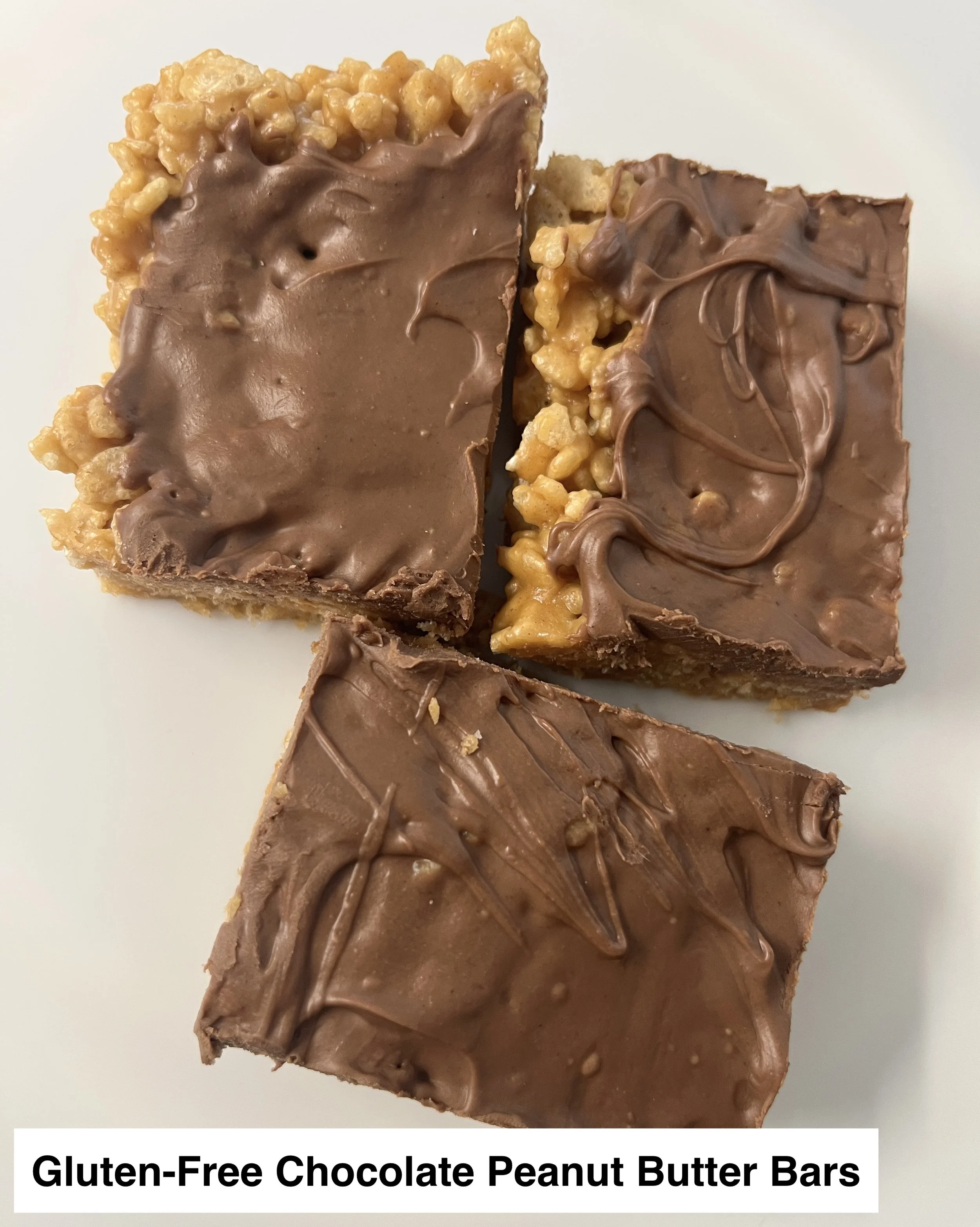 Chocolate Peanut Butter Bars (Dietary Options Available)