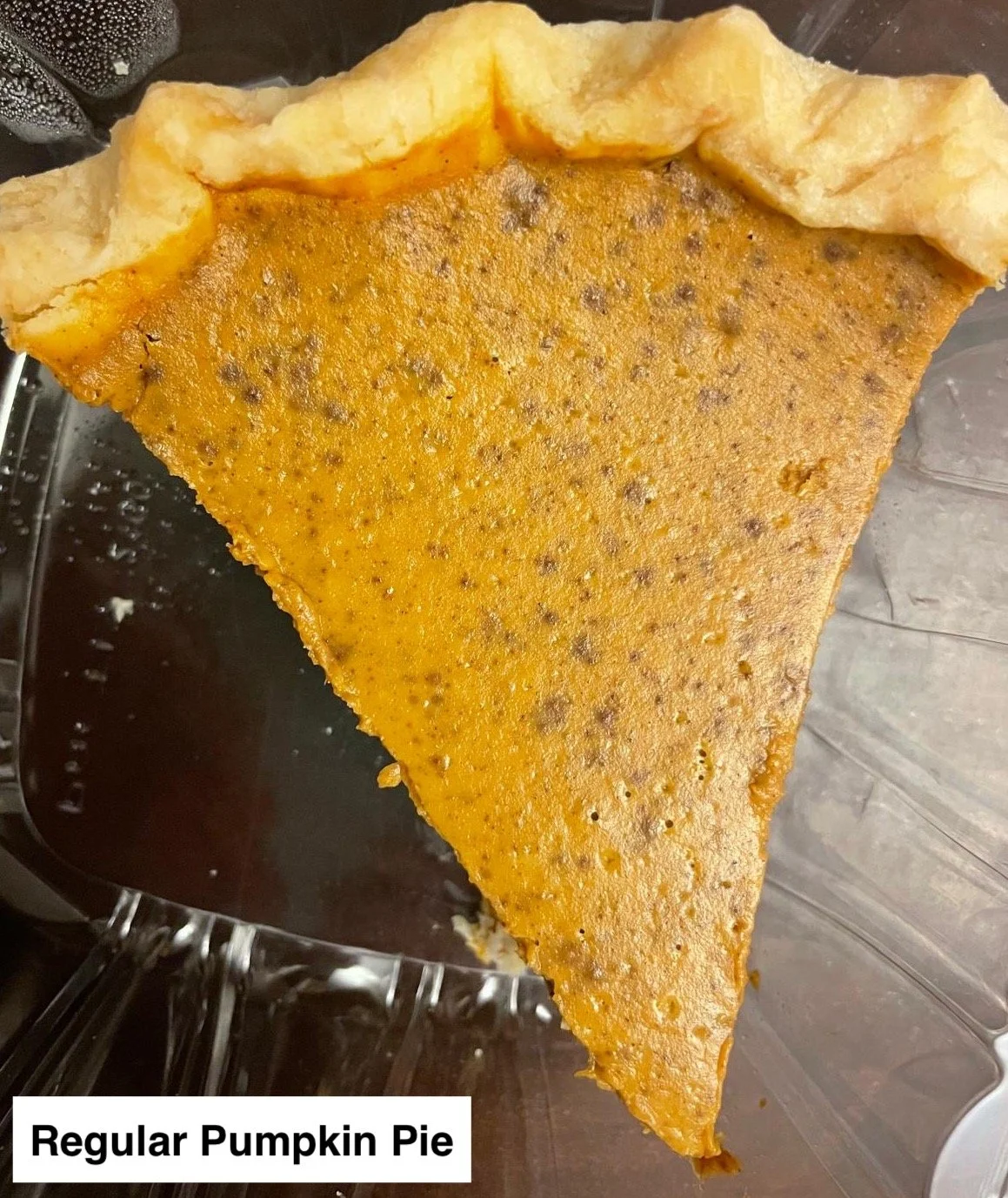 Pumpkin Pie (Dietary Options Available)