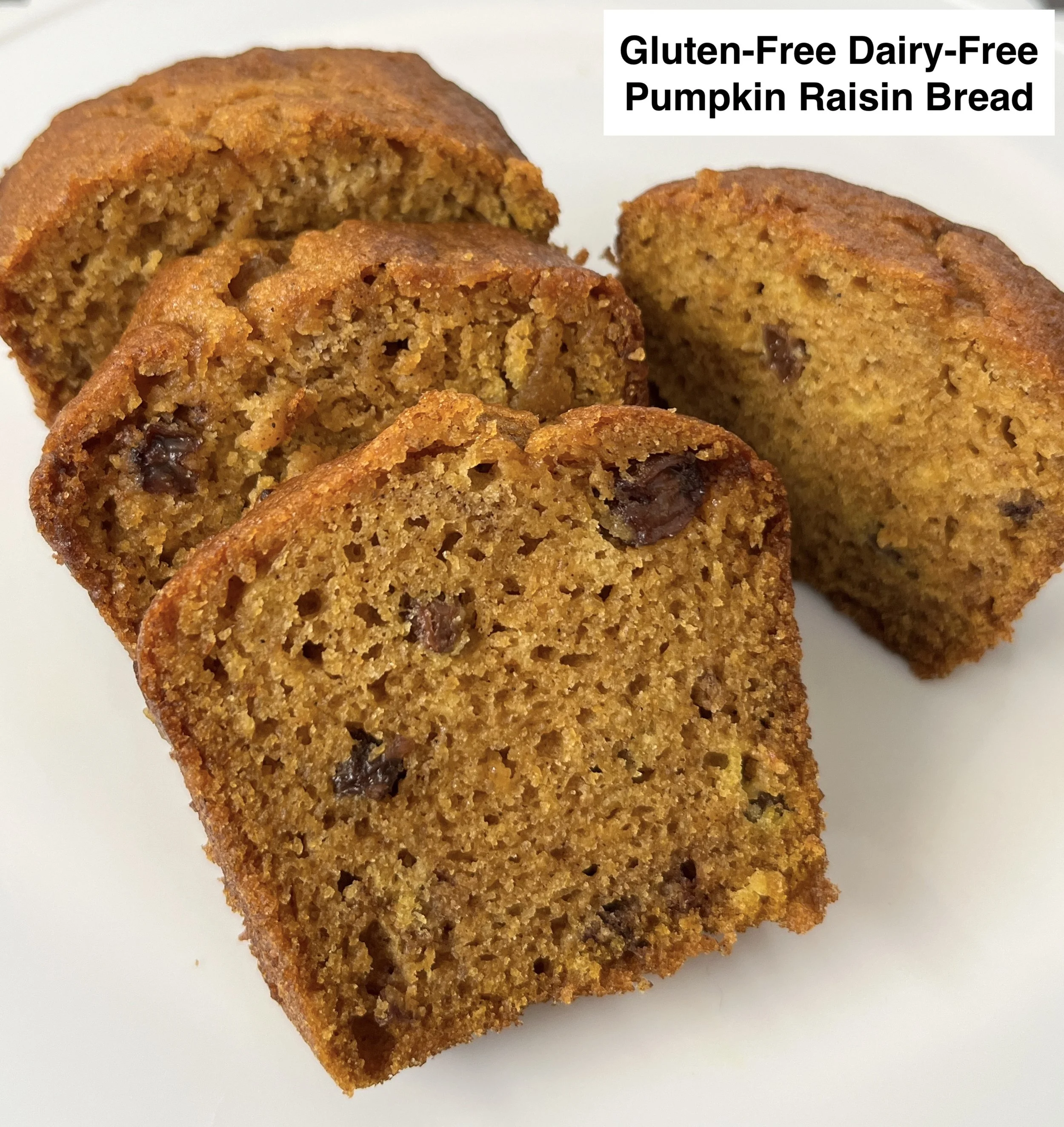 Pumpkin {Raisin} Bread (Dietary Options Available)