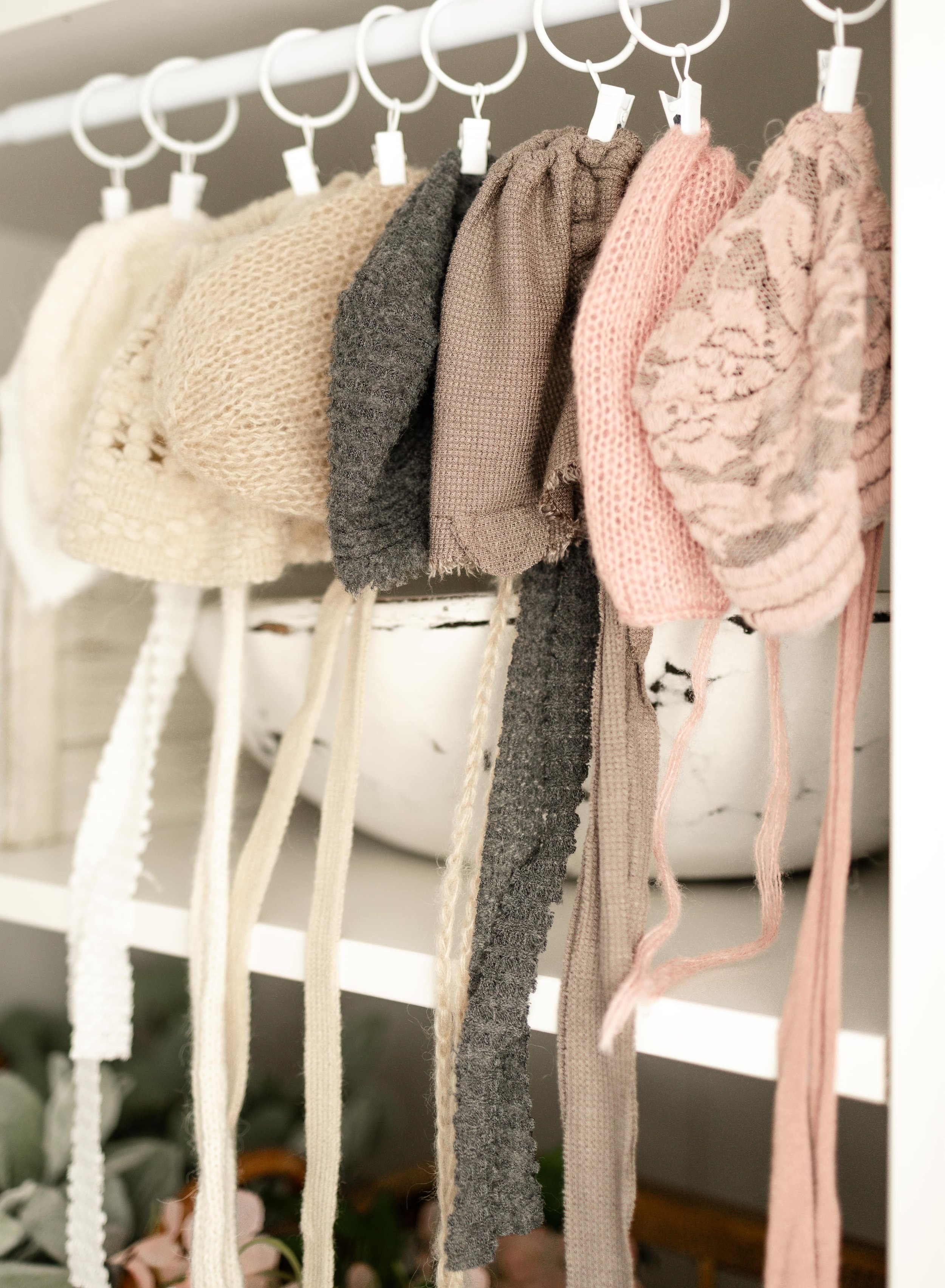 Rockford Photography Studio Newborn Bonnets