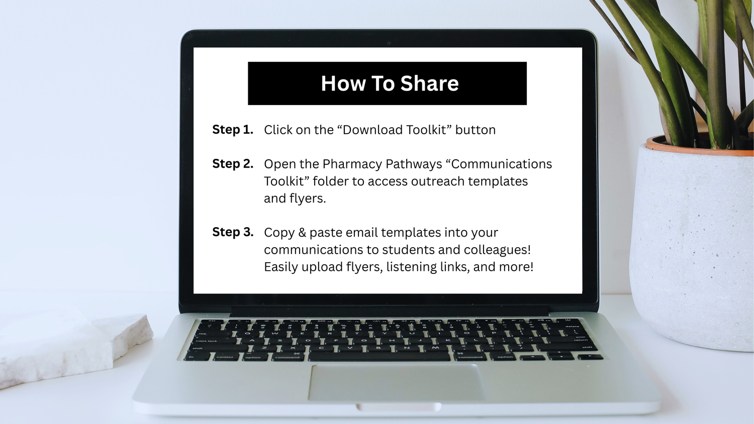 How to share Pharmacy Pathways — step by step directions