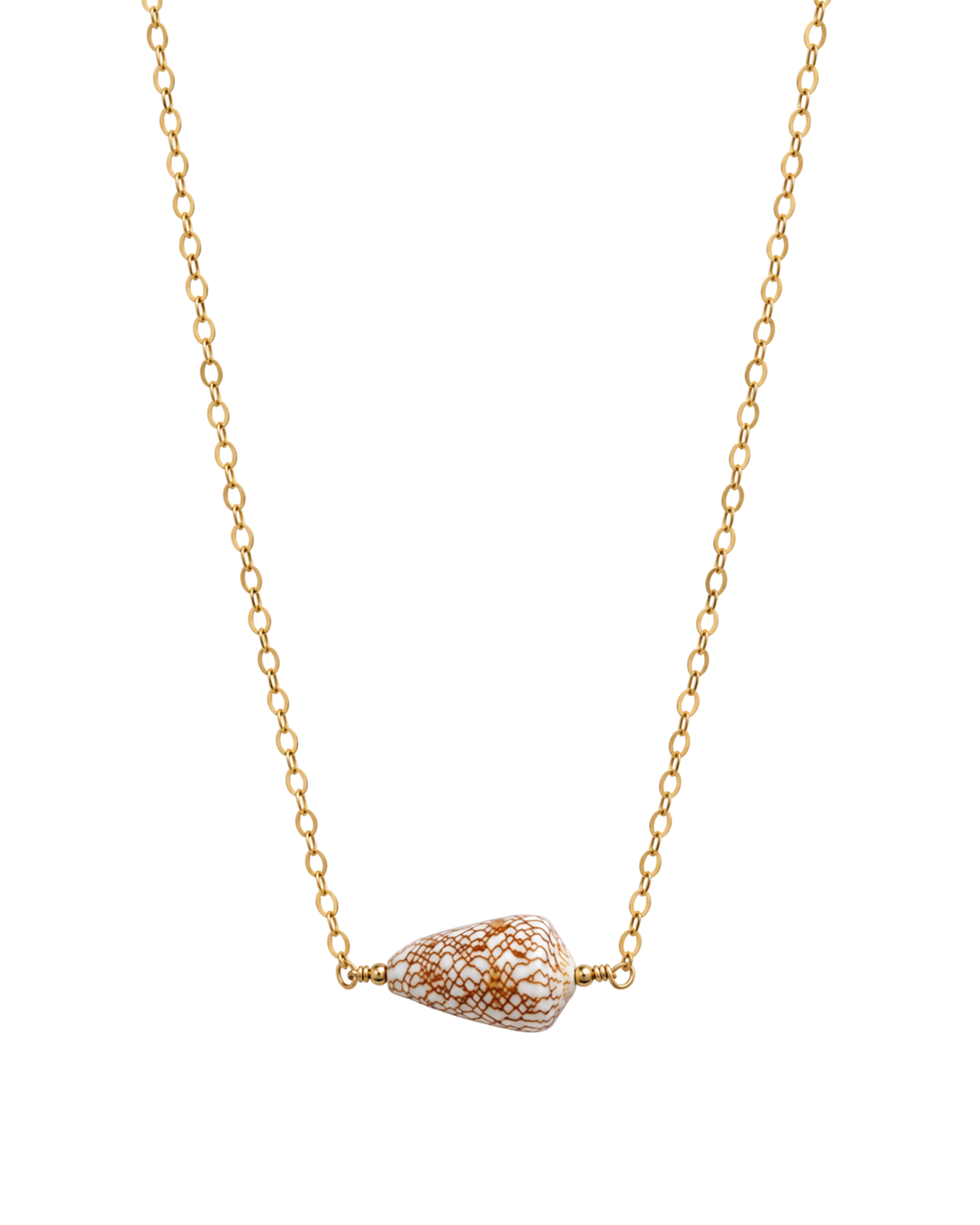 Penniform + Puka Shell Necklace
