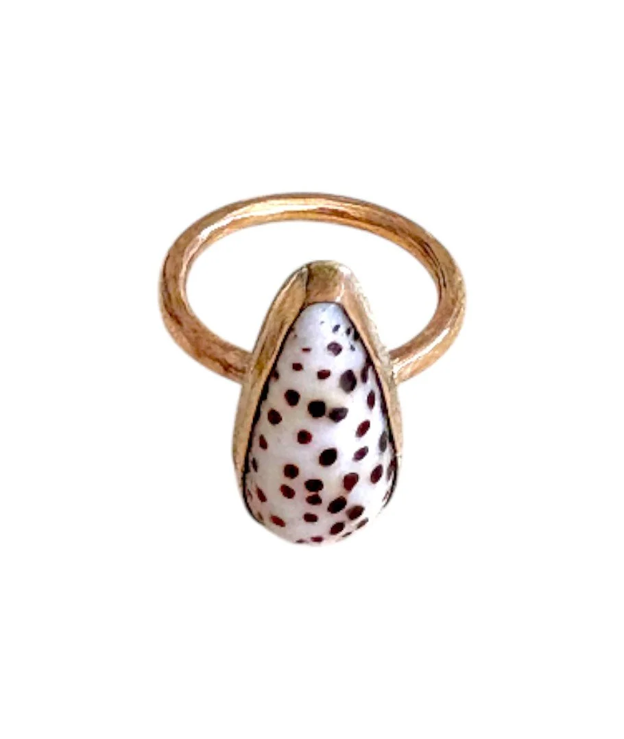 Flea Cone Ring on 14K GF (Size 5.75)