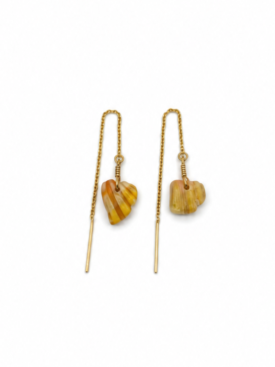 Mini Shell Threaders — Sunrise Shell Chips