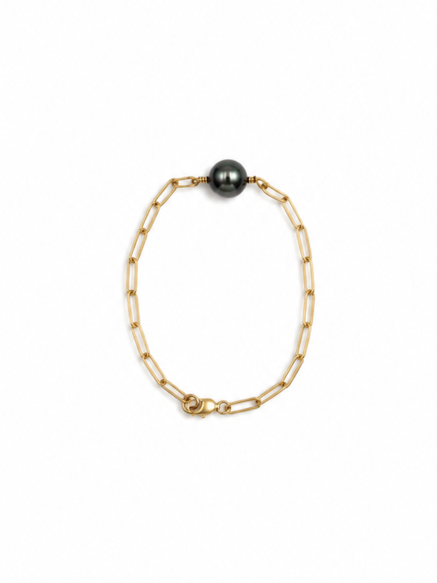 Single Tahitian Pearl Bracelet