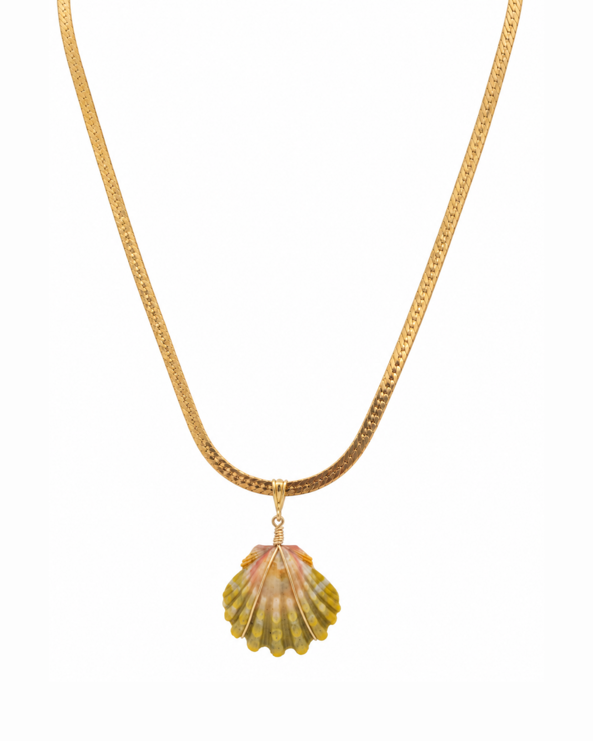 Herringbone Necklace — Moonrise