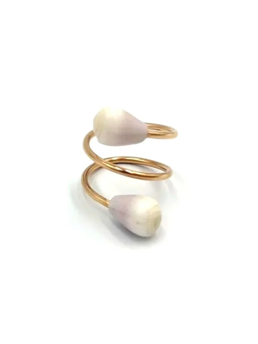 Ascend Ring (White Cones)