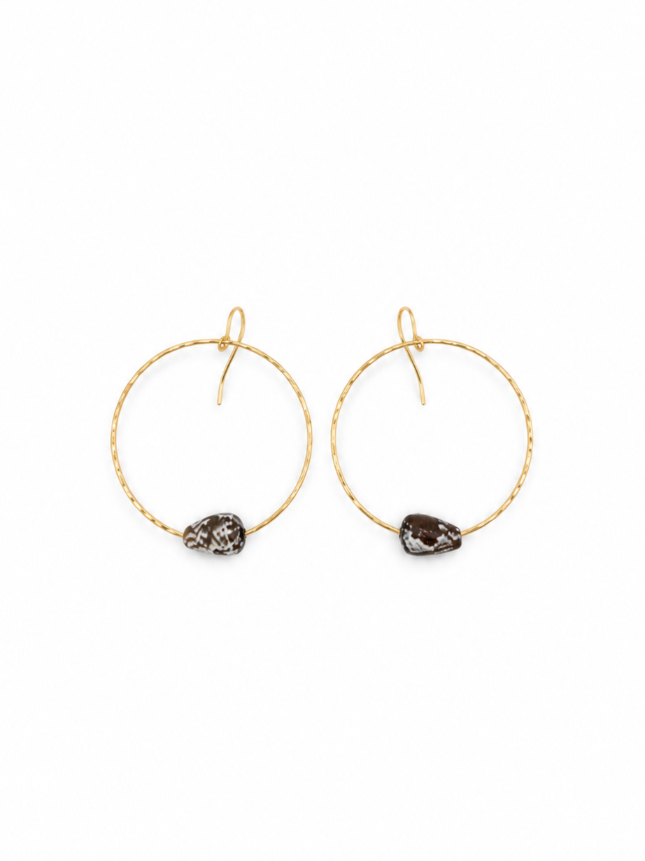 Mini Cat Cone Hoop Earrings