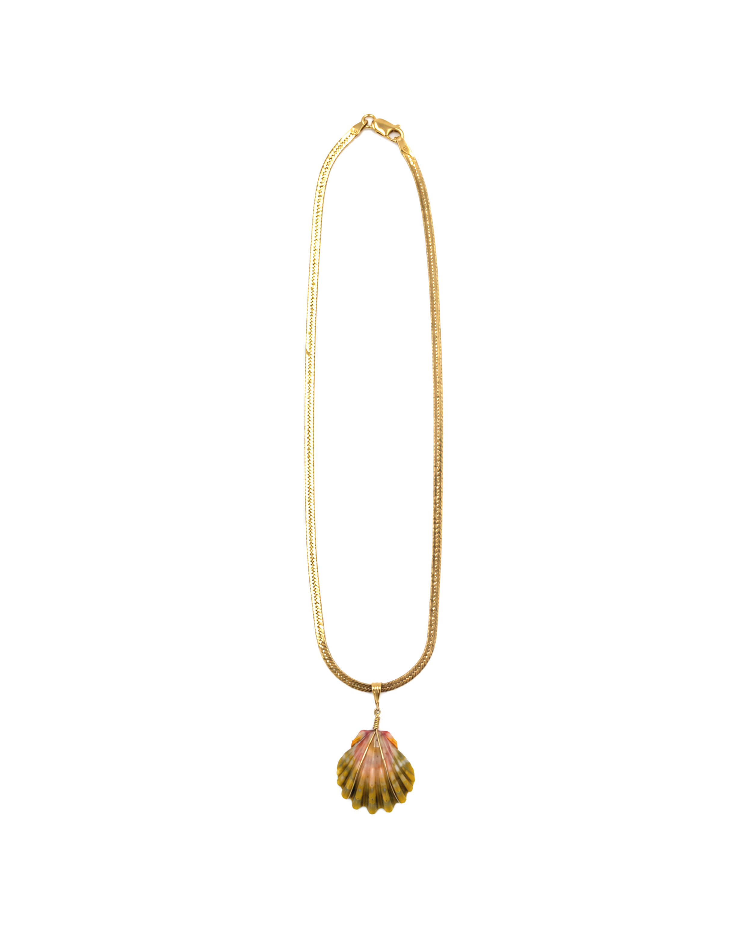 Herringbone Necklace — Moonrise