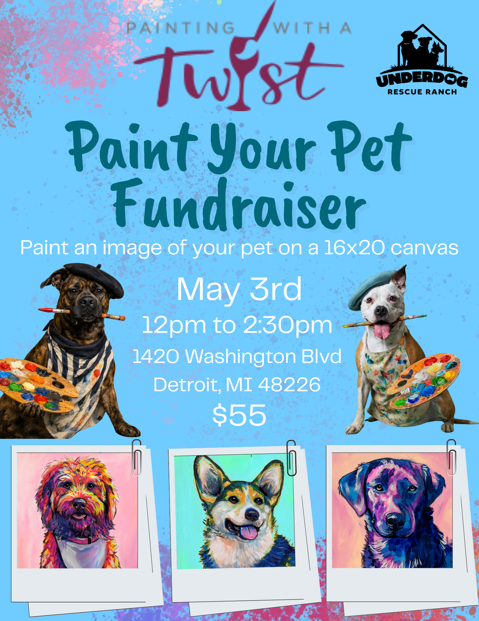 Paint Your Pet Fundraiser