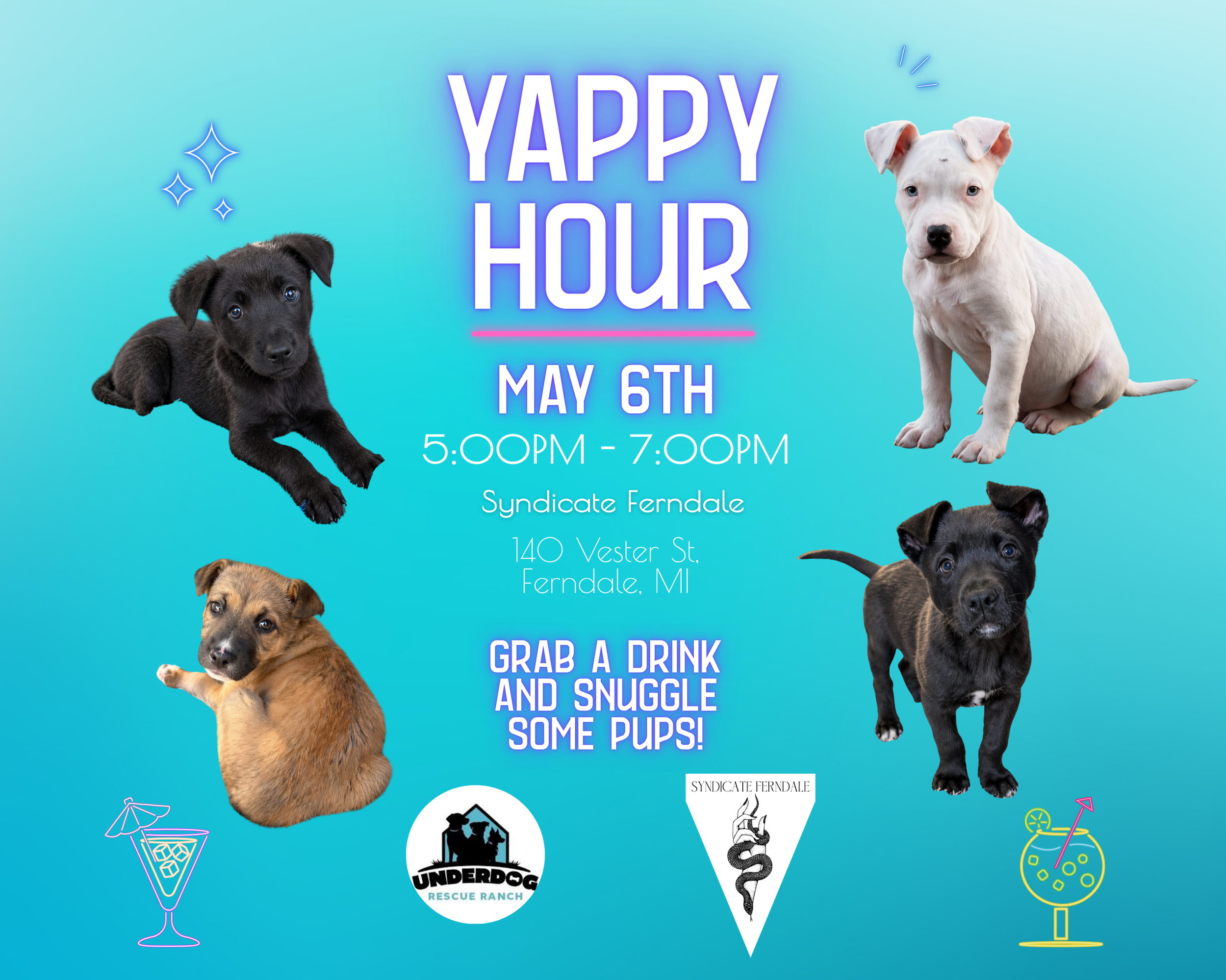 Yappy Hour Adoption Event