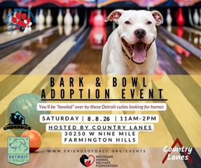 Bark and Bowl Adoption Event