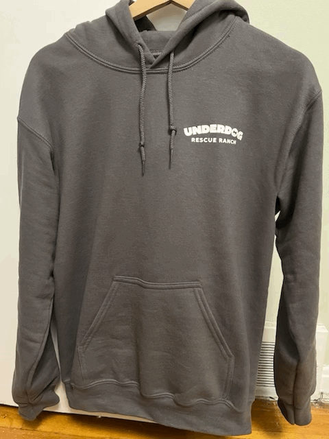 Charcoal Gray Underdog Hoodie