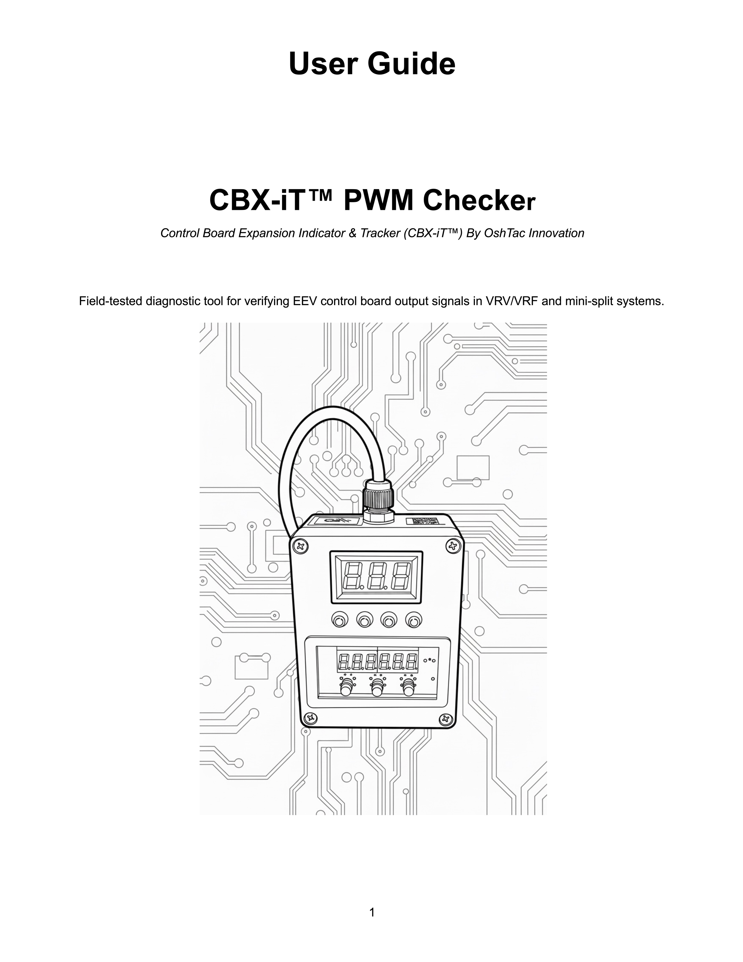 CBX-It™ PWM Checker Manual