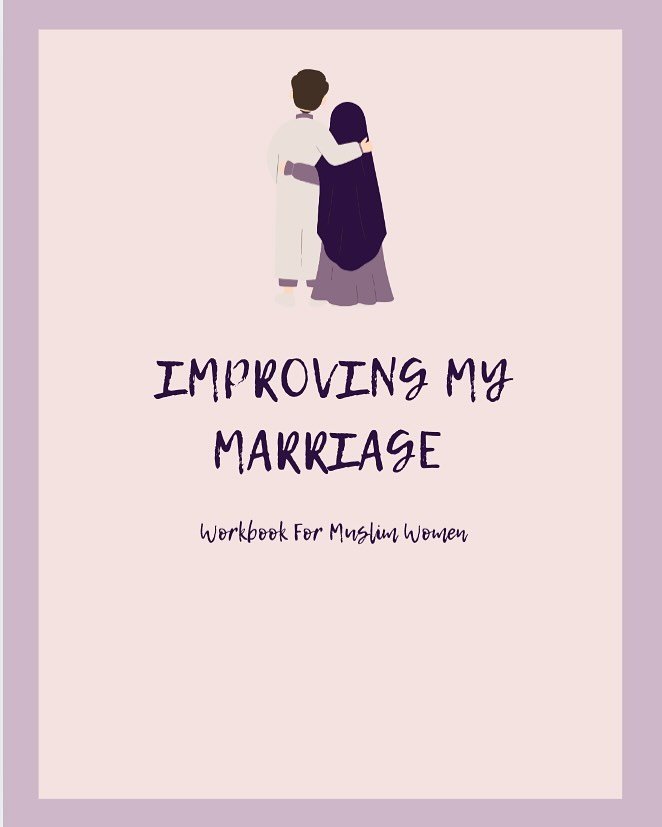 Improving my marriage workbook for Muslim women. Journal for Muslim women. This is a digital download with 13 pages. Link can be found on my website (sunnahcounseling.com) in the store section or in my &ldquo;Journals&rdquo; highlight. You can also p
