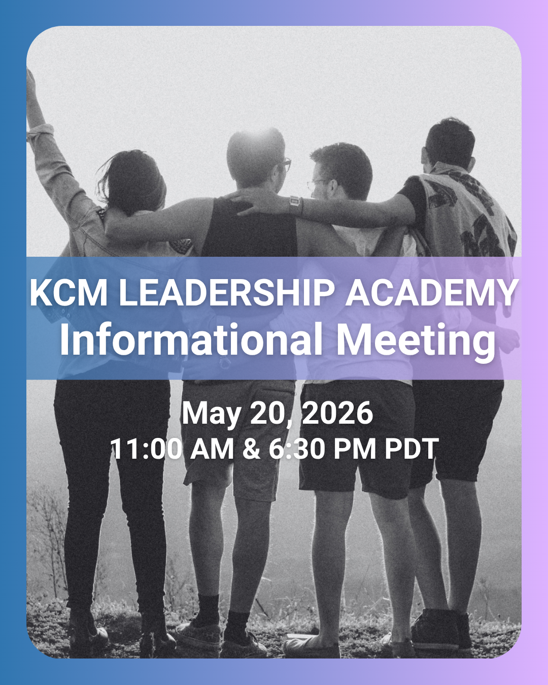 KCM Leadership Academy - Informational Meeting