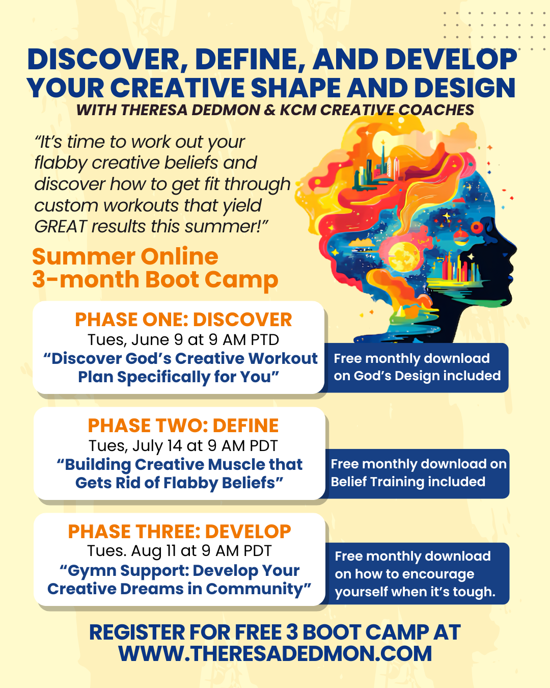 Summer Online Creative Boot Camp