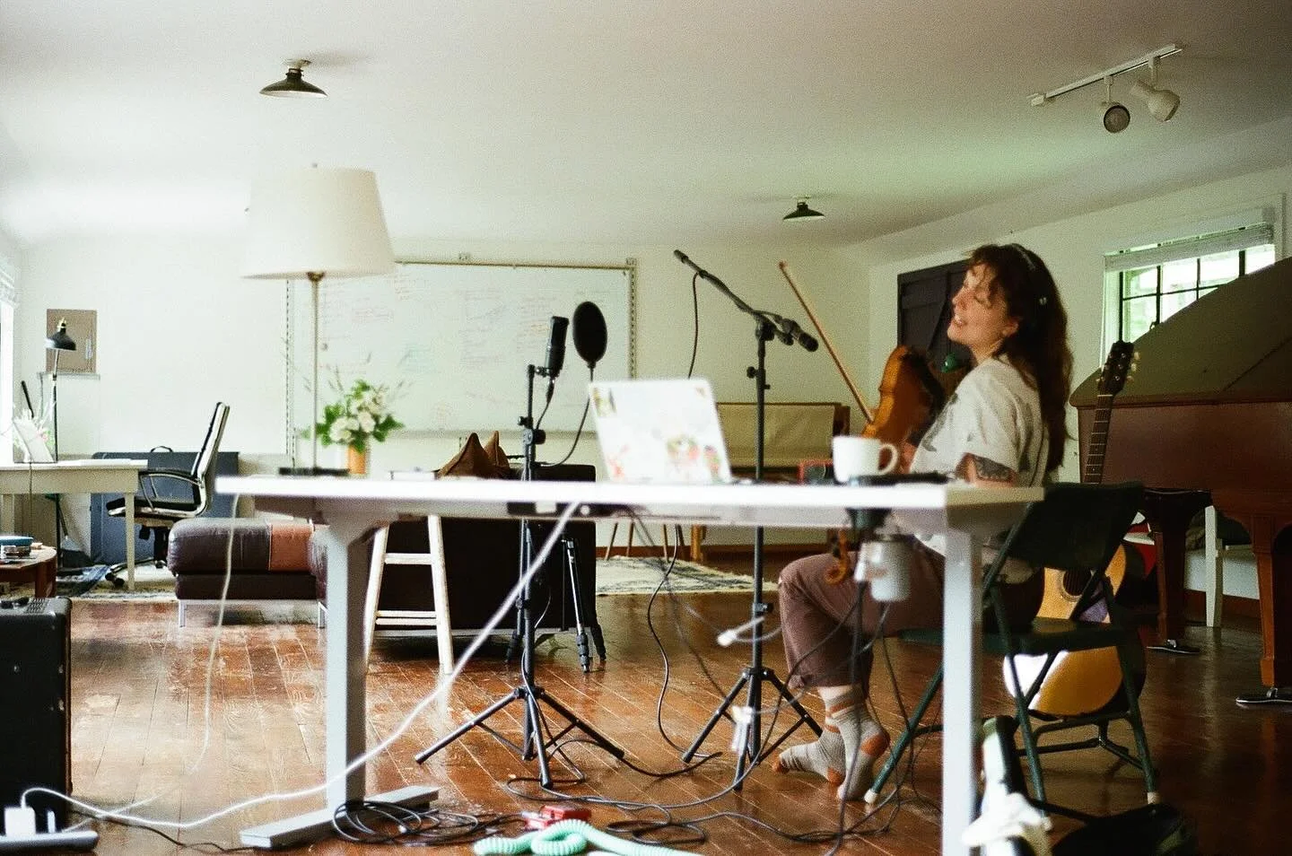 surprise! I recorded a little EP. &quot;at garden studio&quot; will be out this Sun, May 25th....stay tuned 📻 
&lt;3
