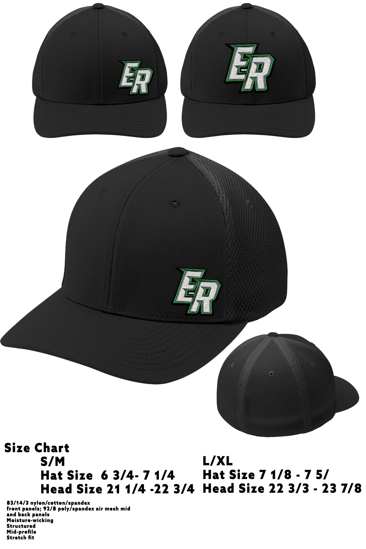 Emerald Ridge Embroidered Patch Hat