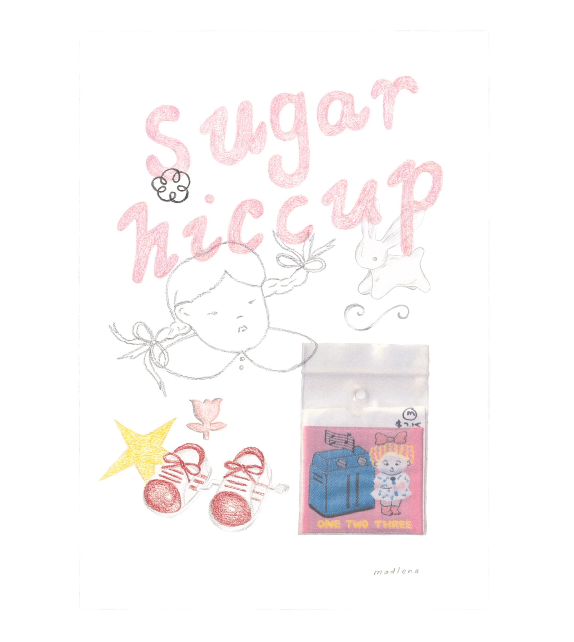 'sugar hiccup' print