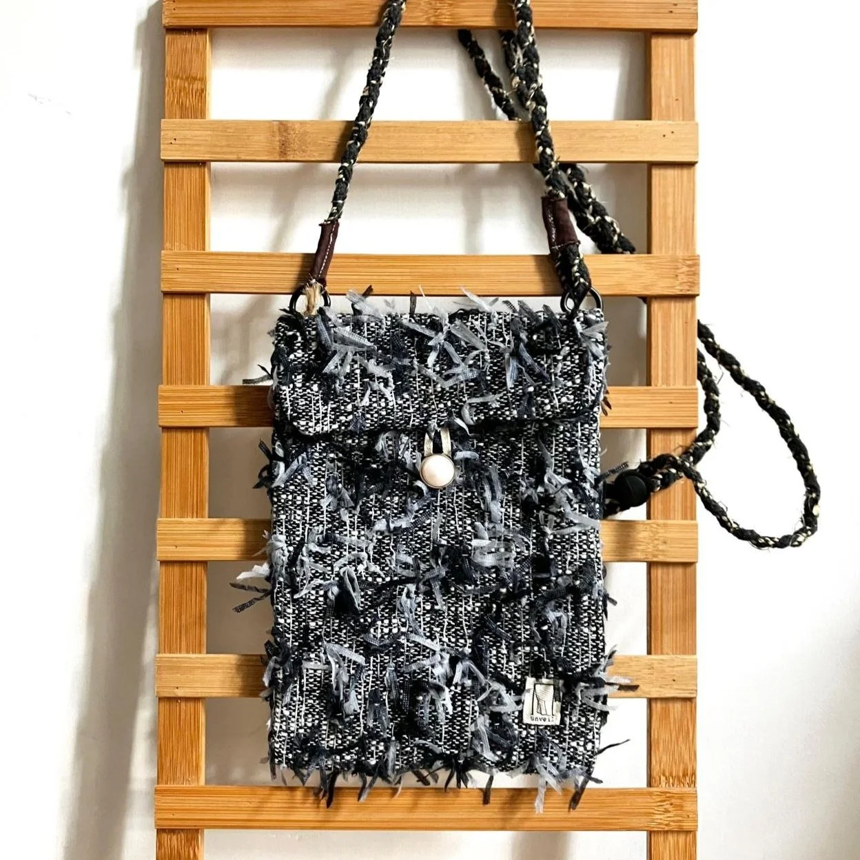 Italian fabric Passport Bag