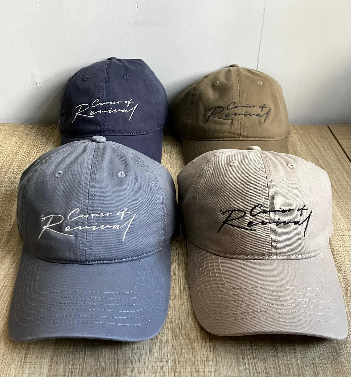 "Carrier of Revival" Calligraphy Cap