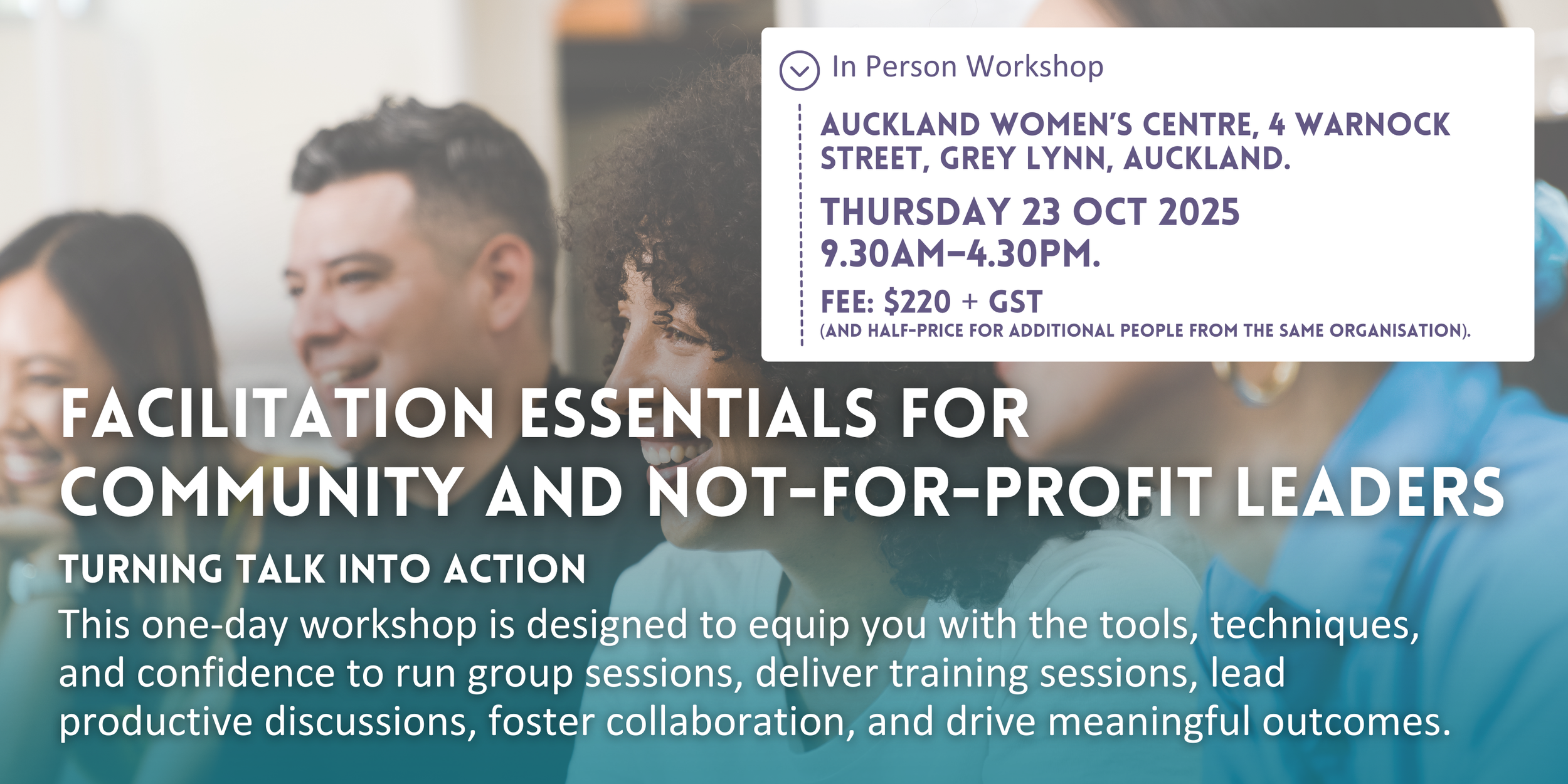 Facilitation Essentials for Community and Not-for-Profit Leaders