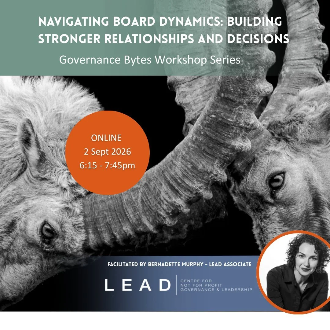 Strong boards start with strong relationships. 🤝
Join our next Governance Bytes session and discover how to build a board culture based on respect, collaboration and good decision-making.
✨ Learn how to:
&bull; Navigate challenging personalities
&bu