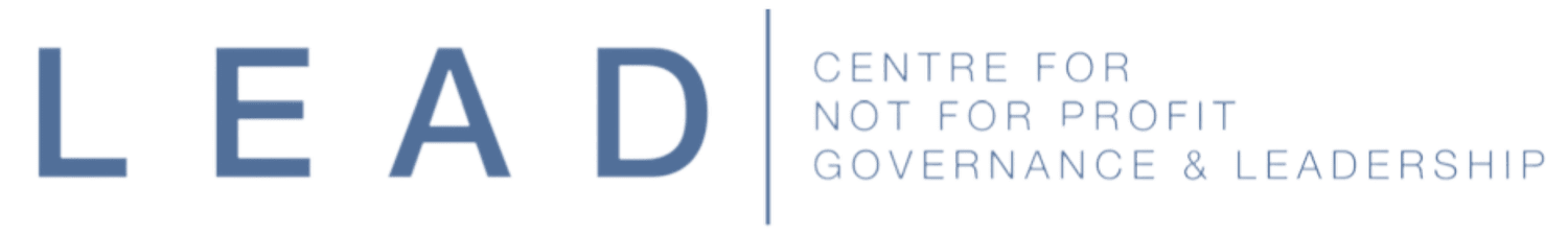LEAD Centre for Not for Profit Leadership