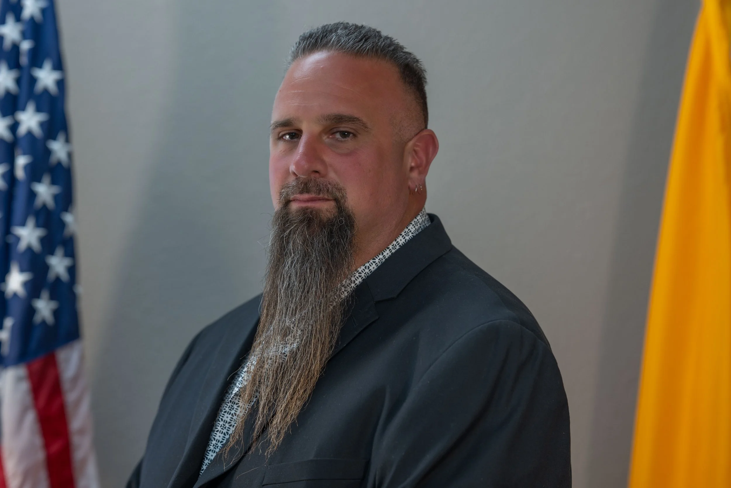 Headshot photograph of Councilor Adam Sanchez, Village of Ruidoso, NM