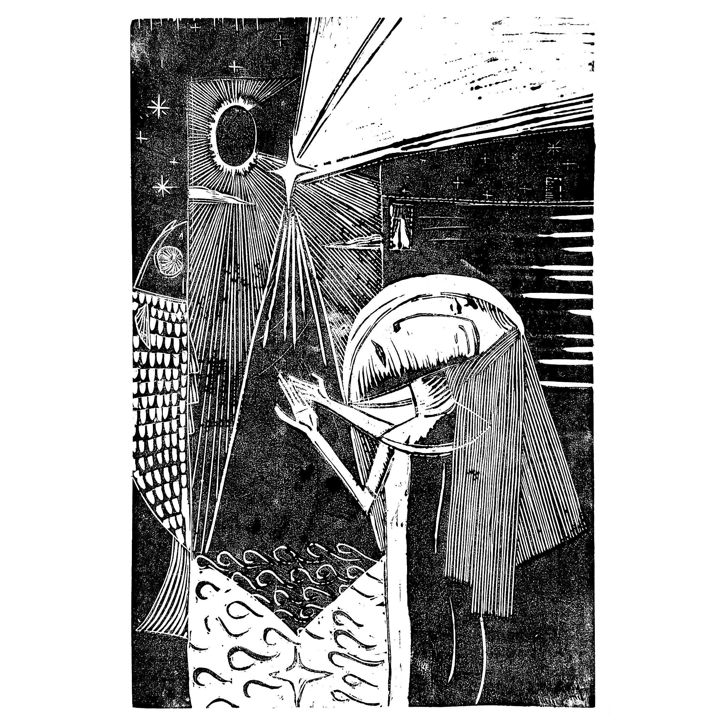 Traum eines Fisches

Holzschnitt // 2024

#traum #dream #fish #fisch #sonne #sonnenfinsternis #solareclipse #woman #frau #nacht #night #light #licht #phantasy #agnesopencall #art #kunst #holzschnitt #woodcut #kunstwerk #artwork #druck #print