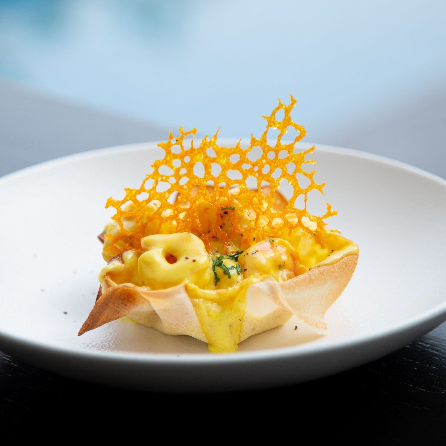 Chef Antonio&rsquo;s delightful &ldquo;ocean tulip&rdquo; is one of our best sellers. 

To reserve, tap the link in our bio

#Oliveto #Italian #EnhanceYourSenses #Bahrain #KSA