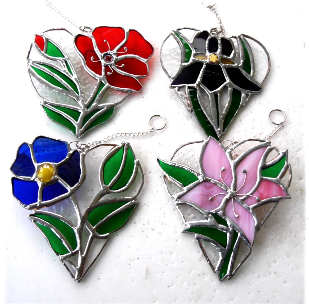 stained glass hanging stained glass suncatchers