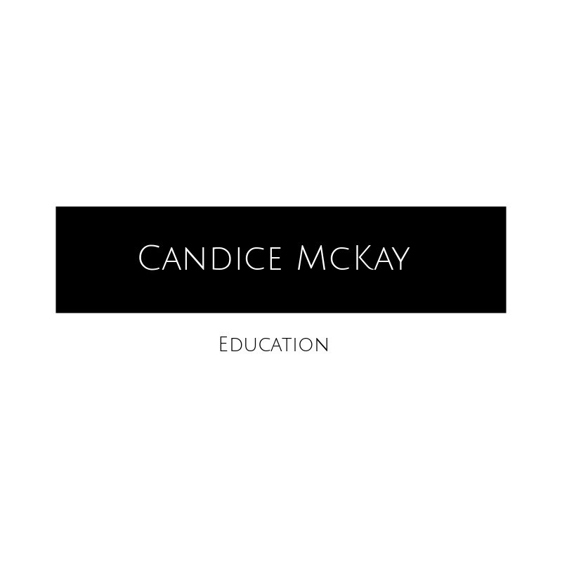 Candice Mckay Education 