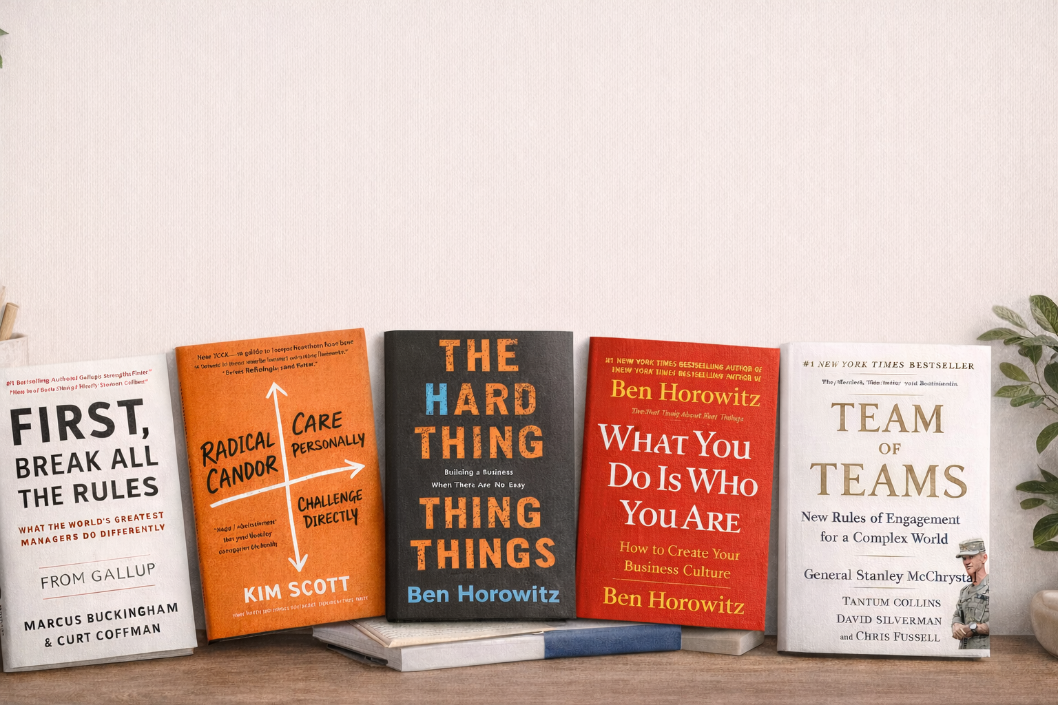 Start Here: Five Books for New and Seasoned Leaders