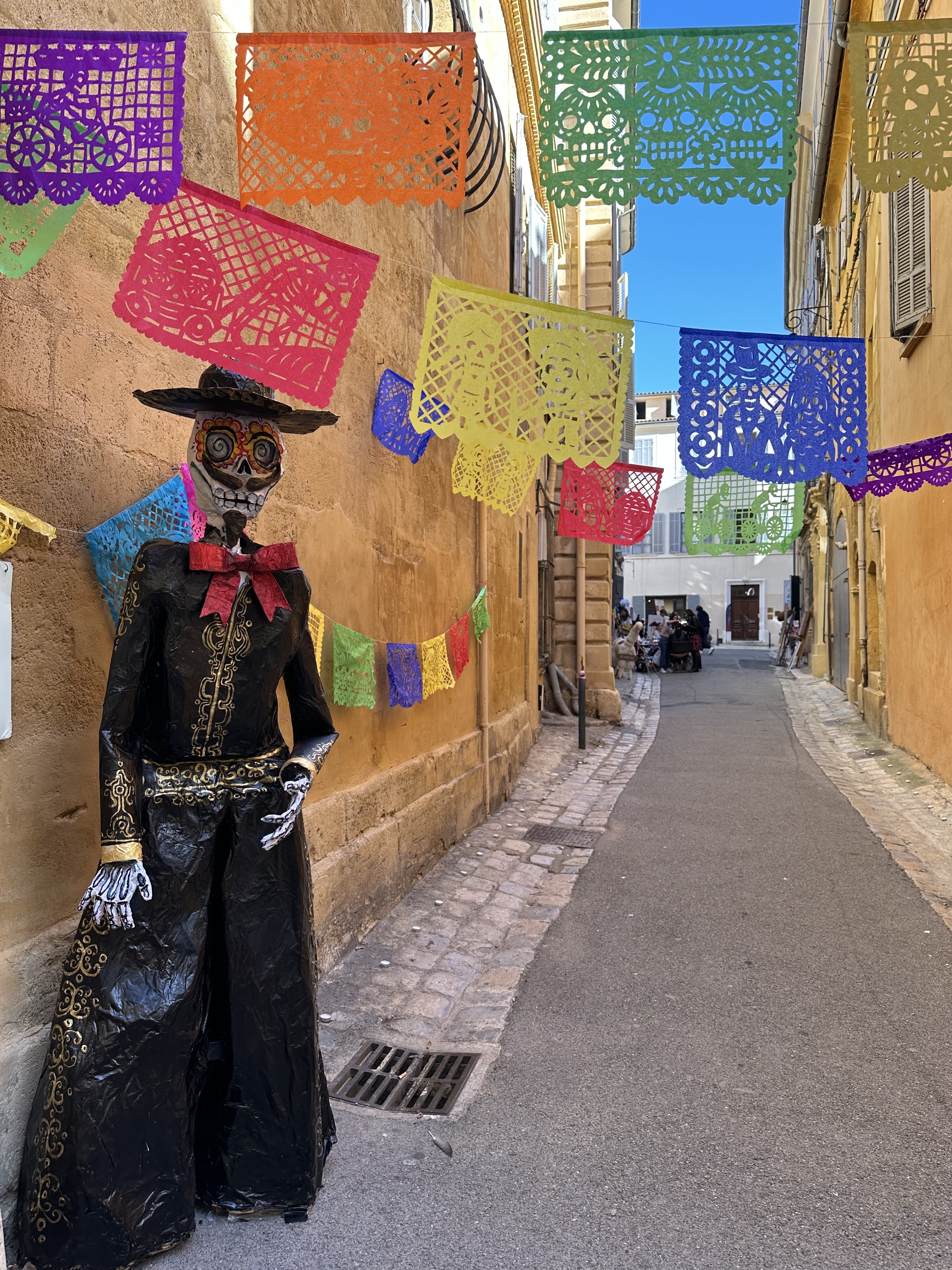 Dia De Los Muertos celebrations came to aix-en-provence.