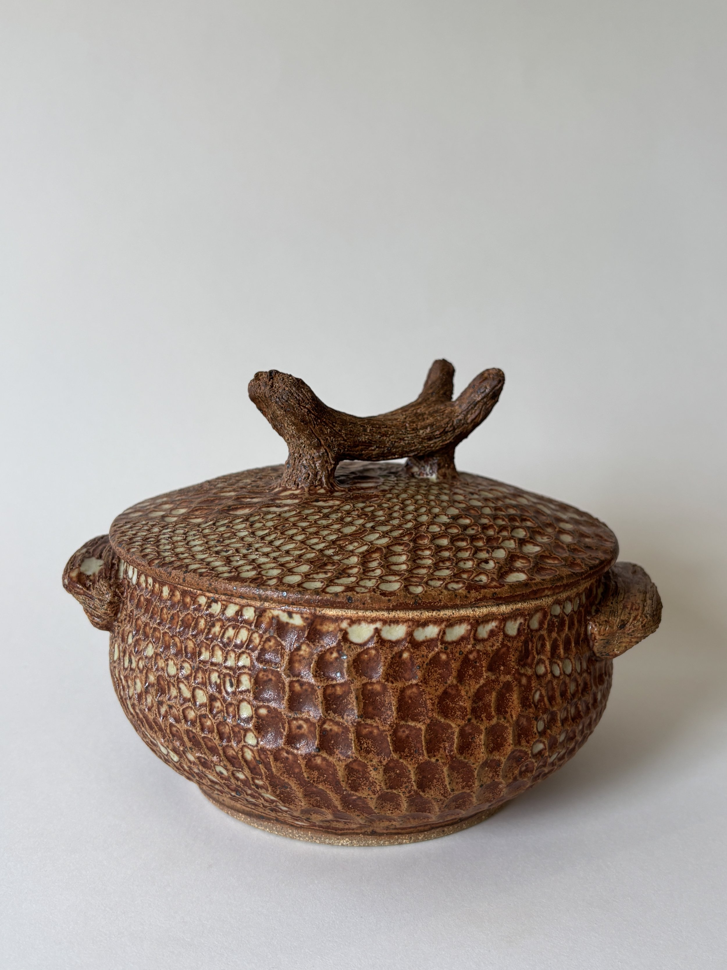 Carved Casserole Dish