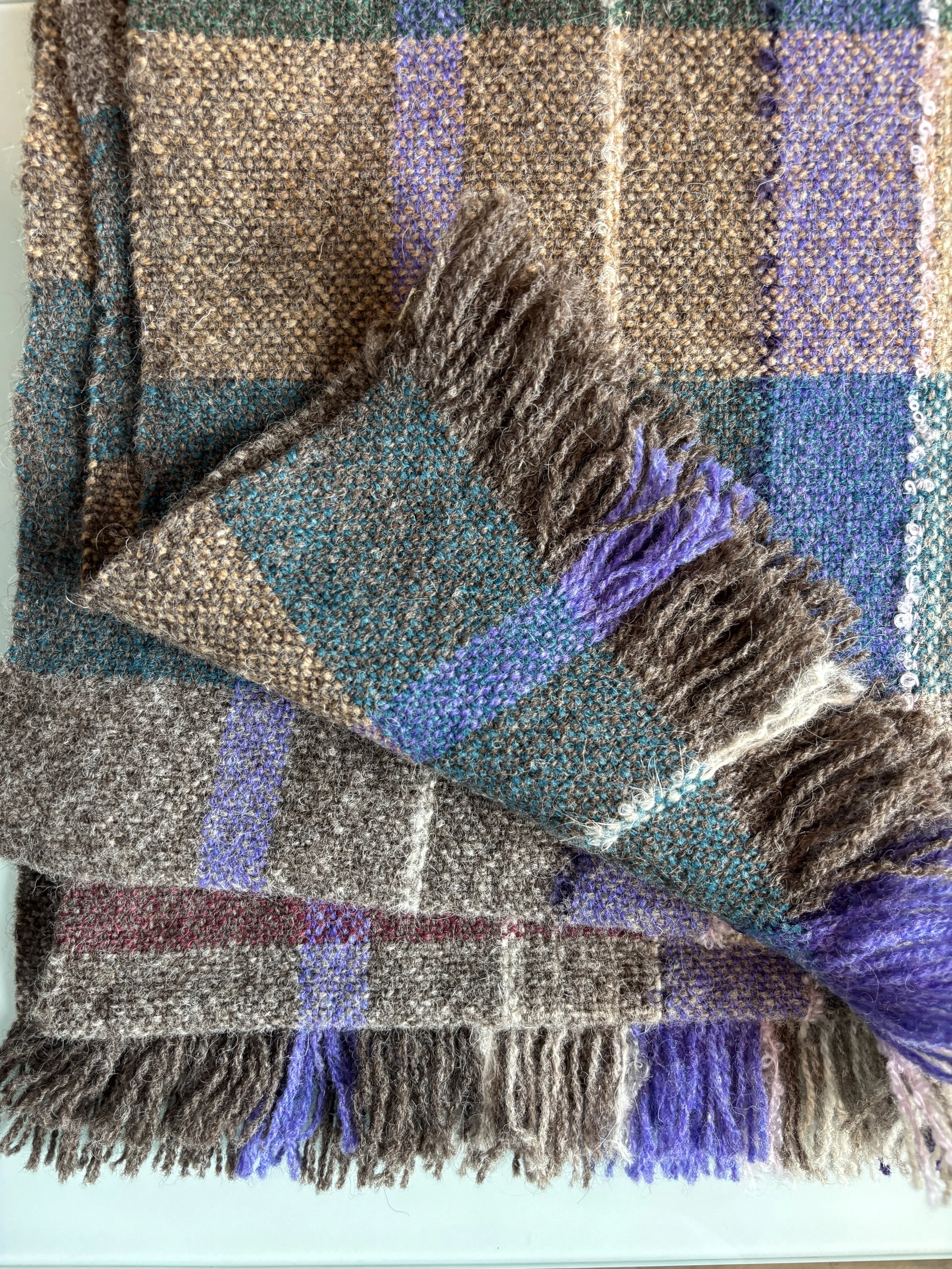 Wool Blanket (Purple)