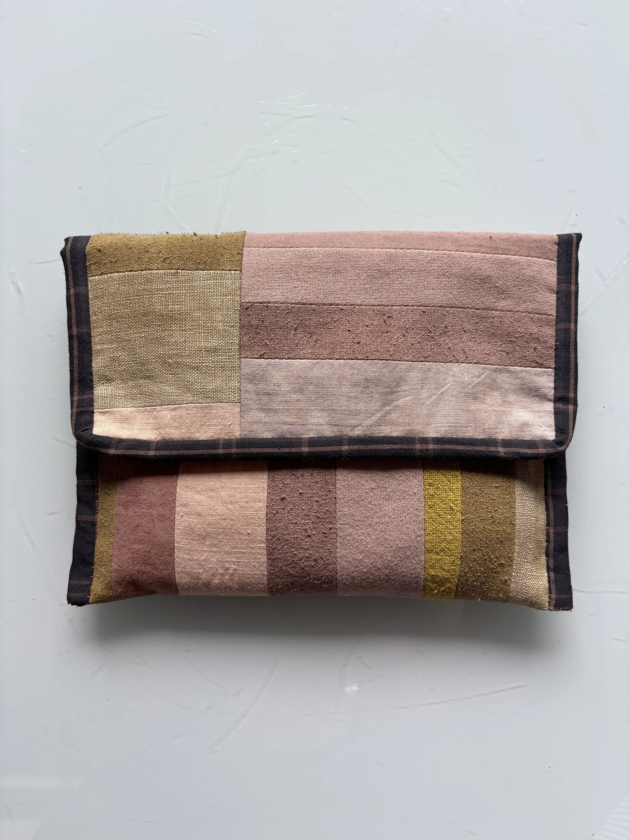 Natural Dye Snap Bag