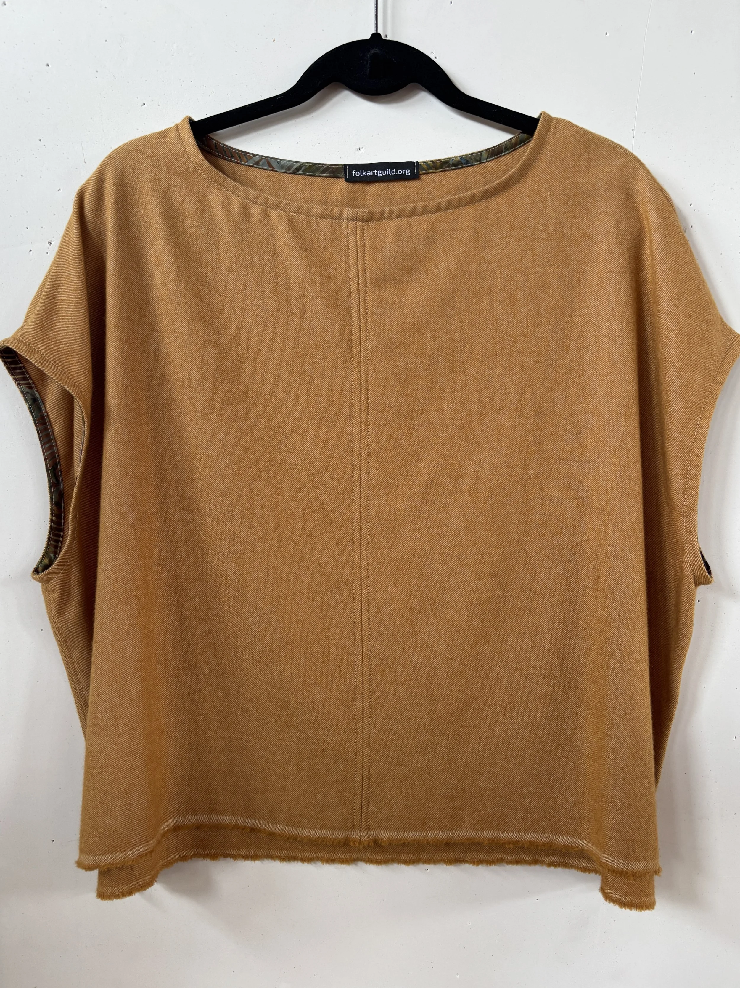 Yak Wool/Cotton Pullover Vest
