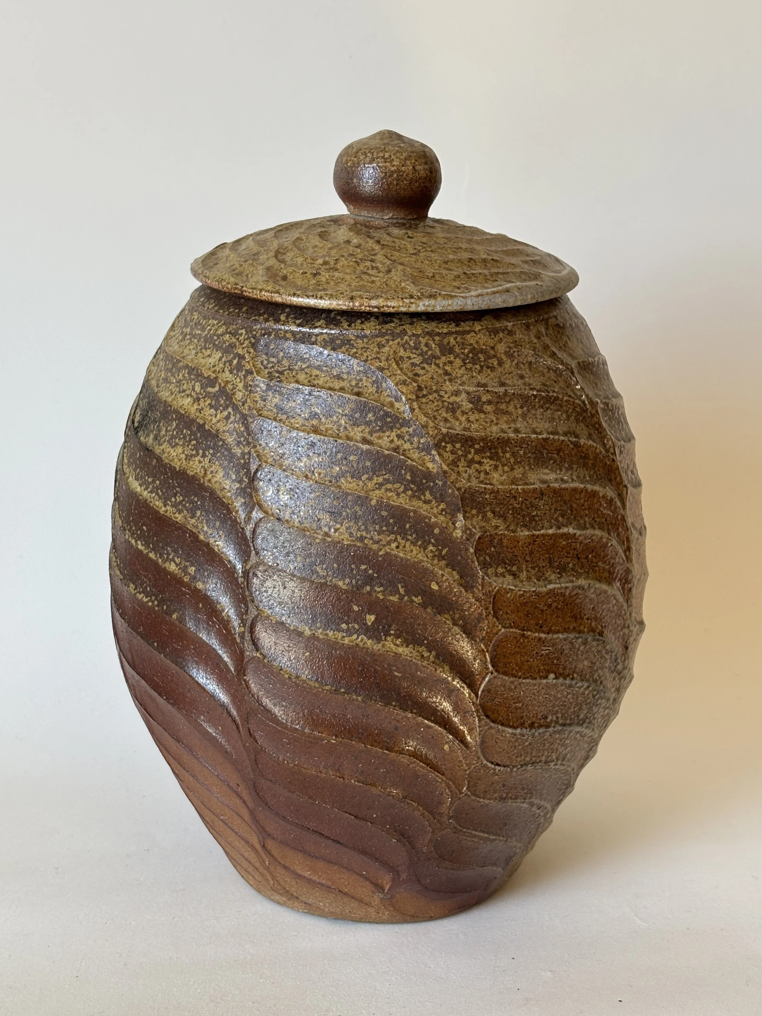 Wood-fired Lidded Jar