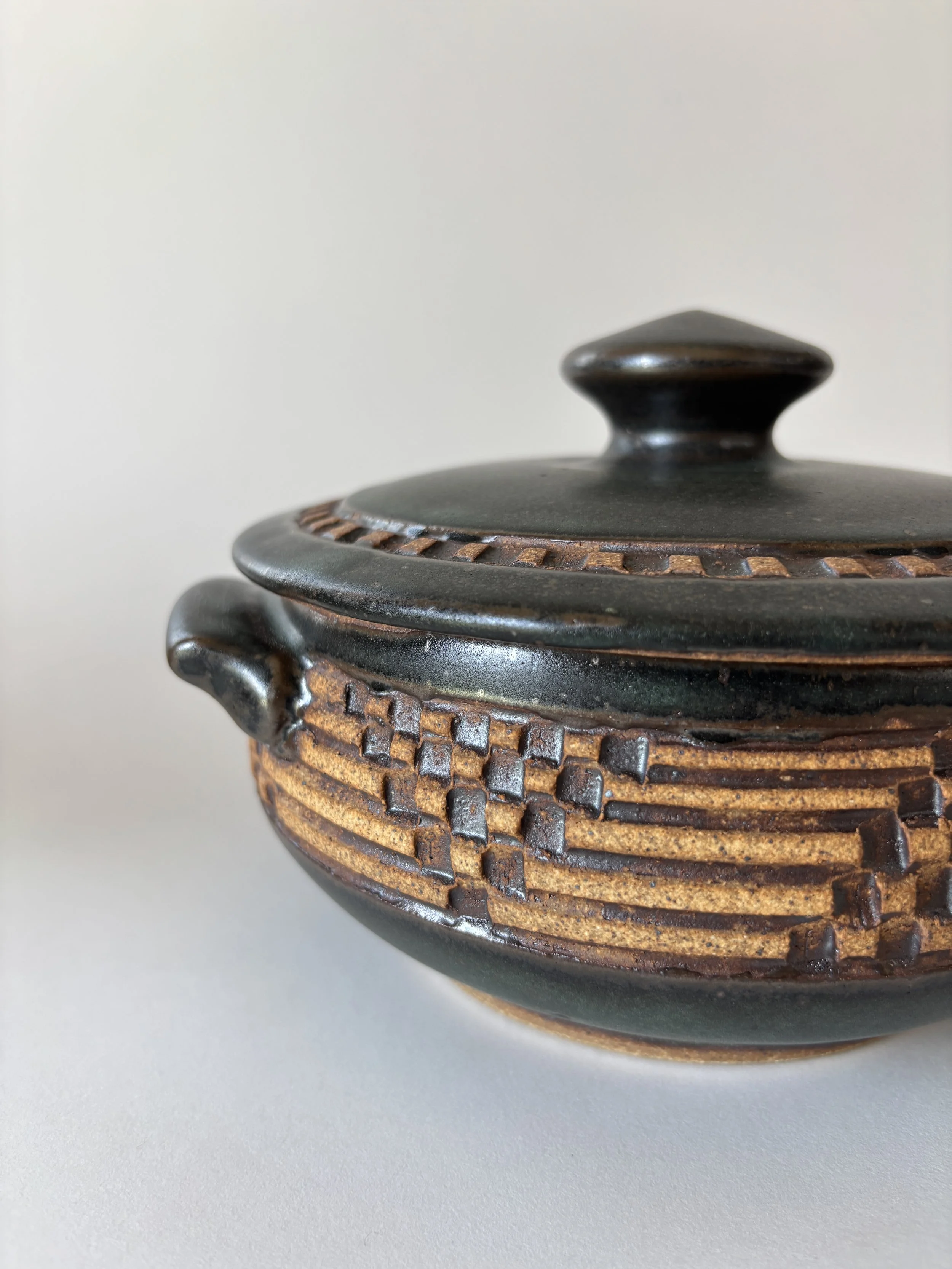 Basketweave Casserole Dish