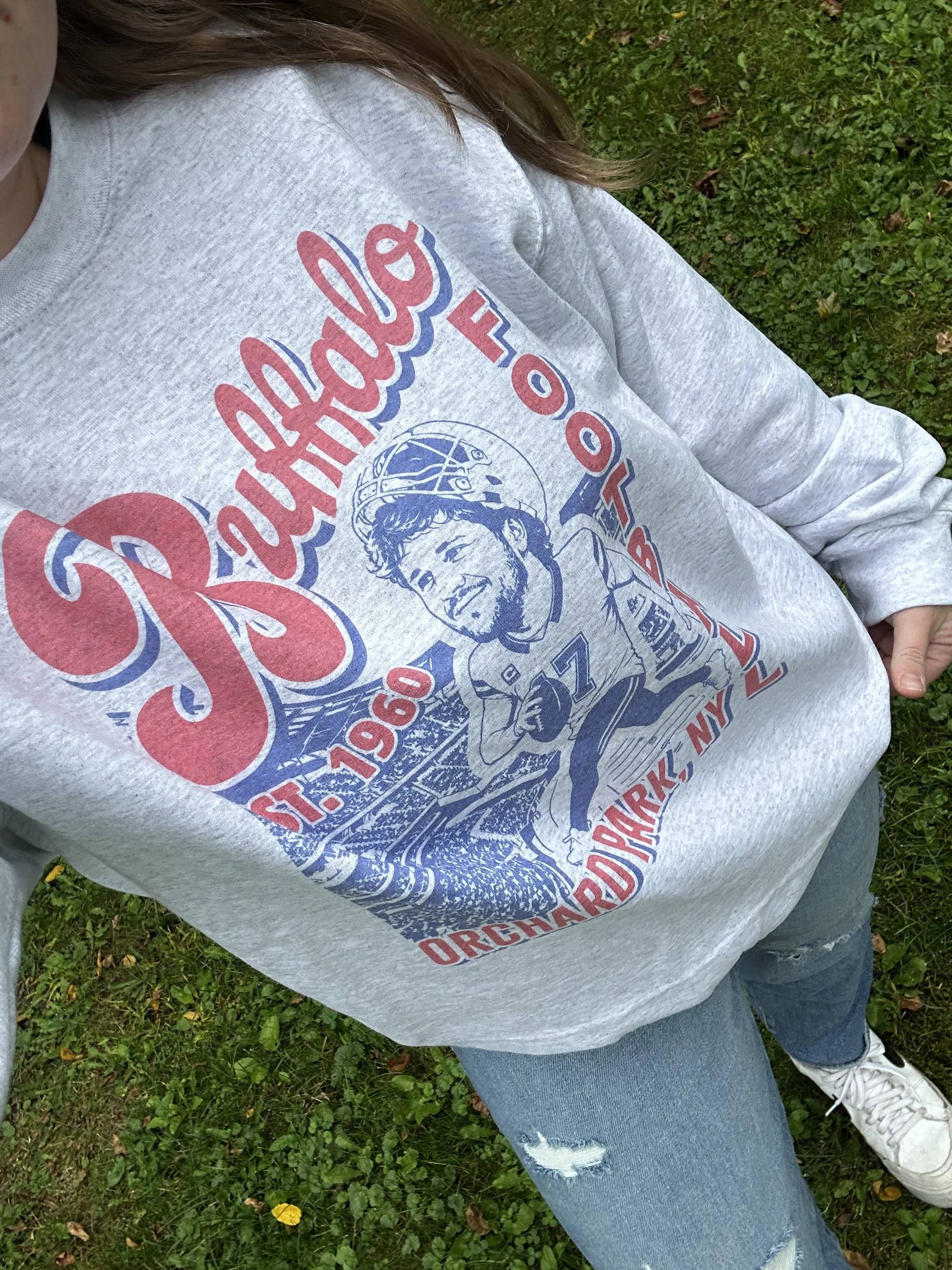 QB Retro Unisex Crewneck Sweater