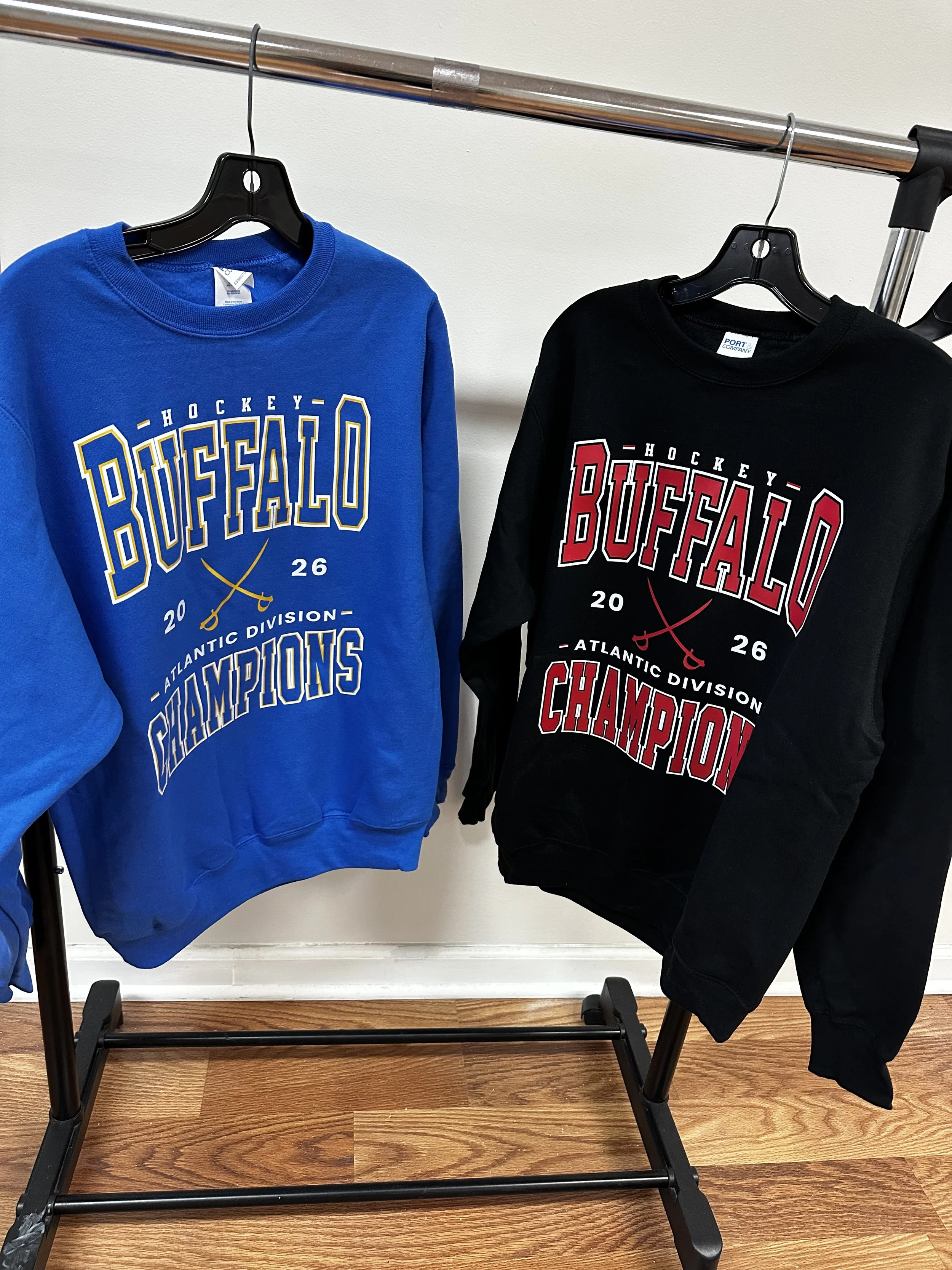 Buffalo Hockey Division Champs Crewneck/Hoodie
