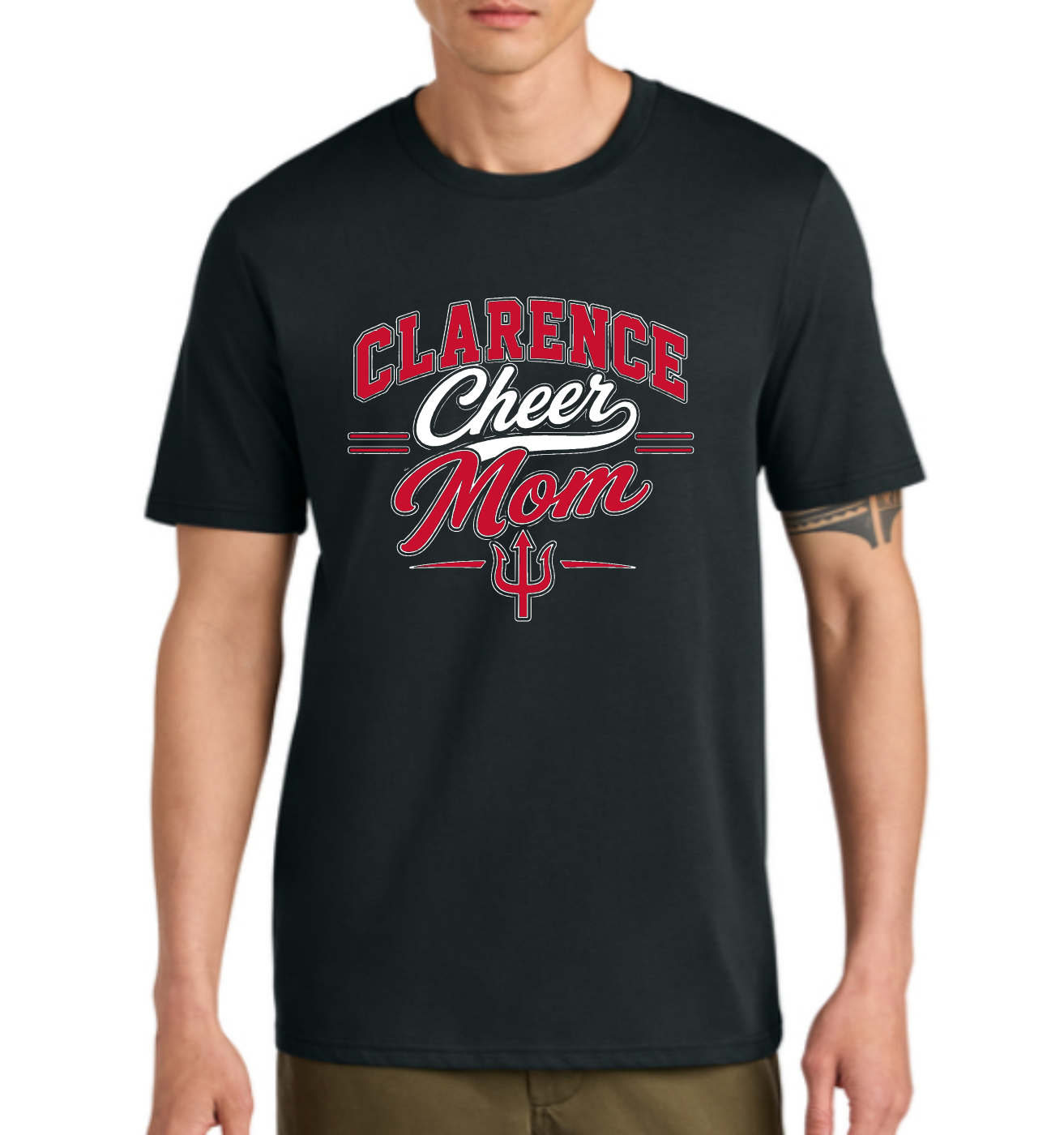 Clarence Cheer Mom Unisex T-Shirt