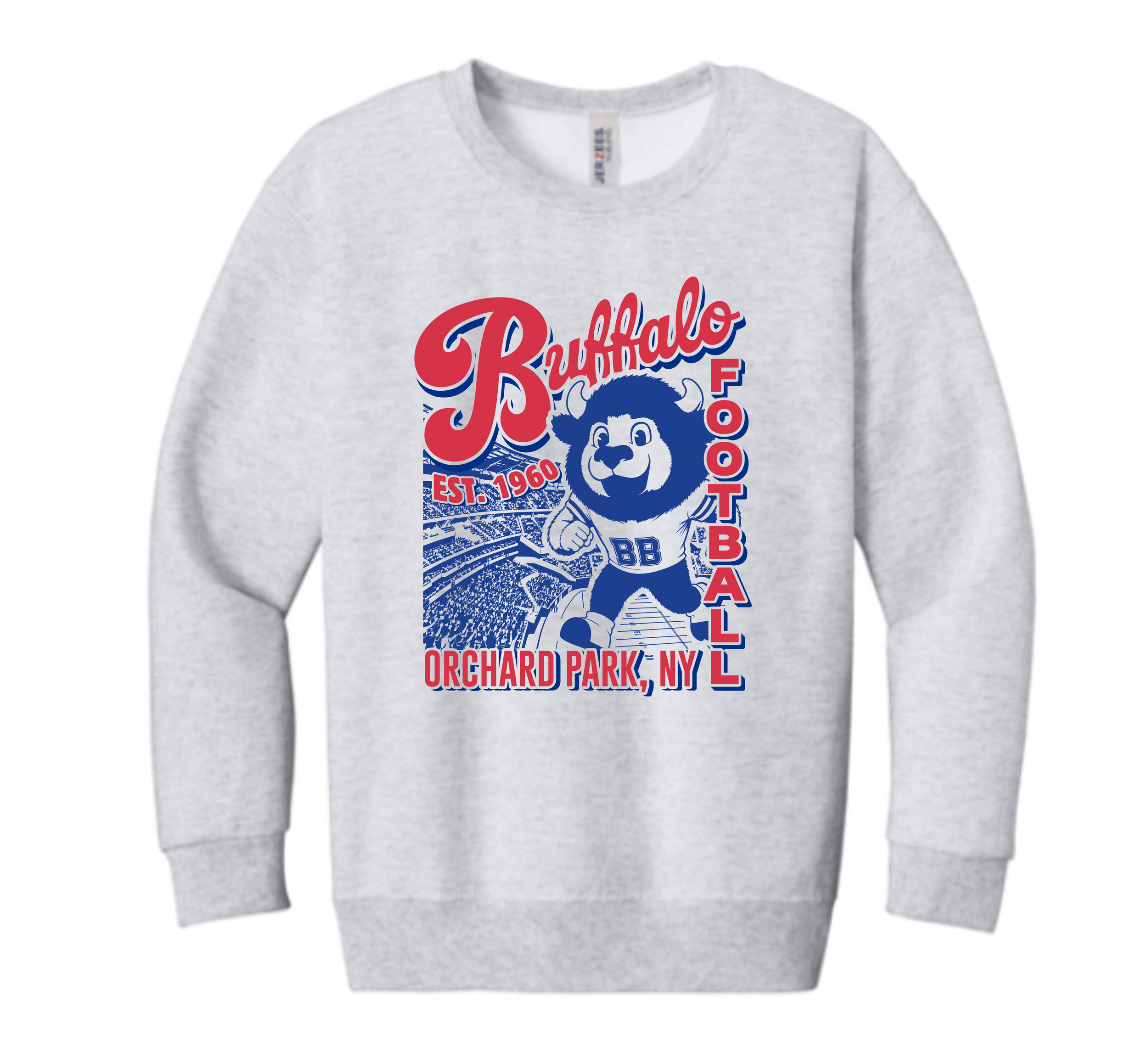 Buffalo Players Retro Youth Crewneck